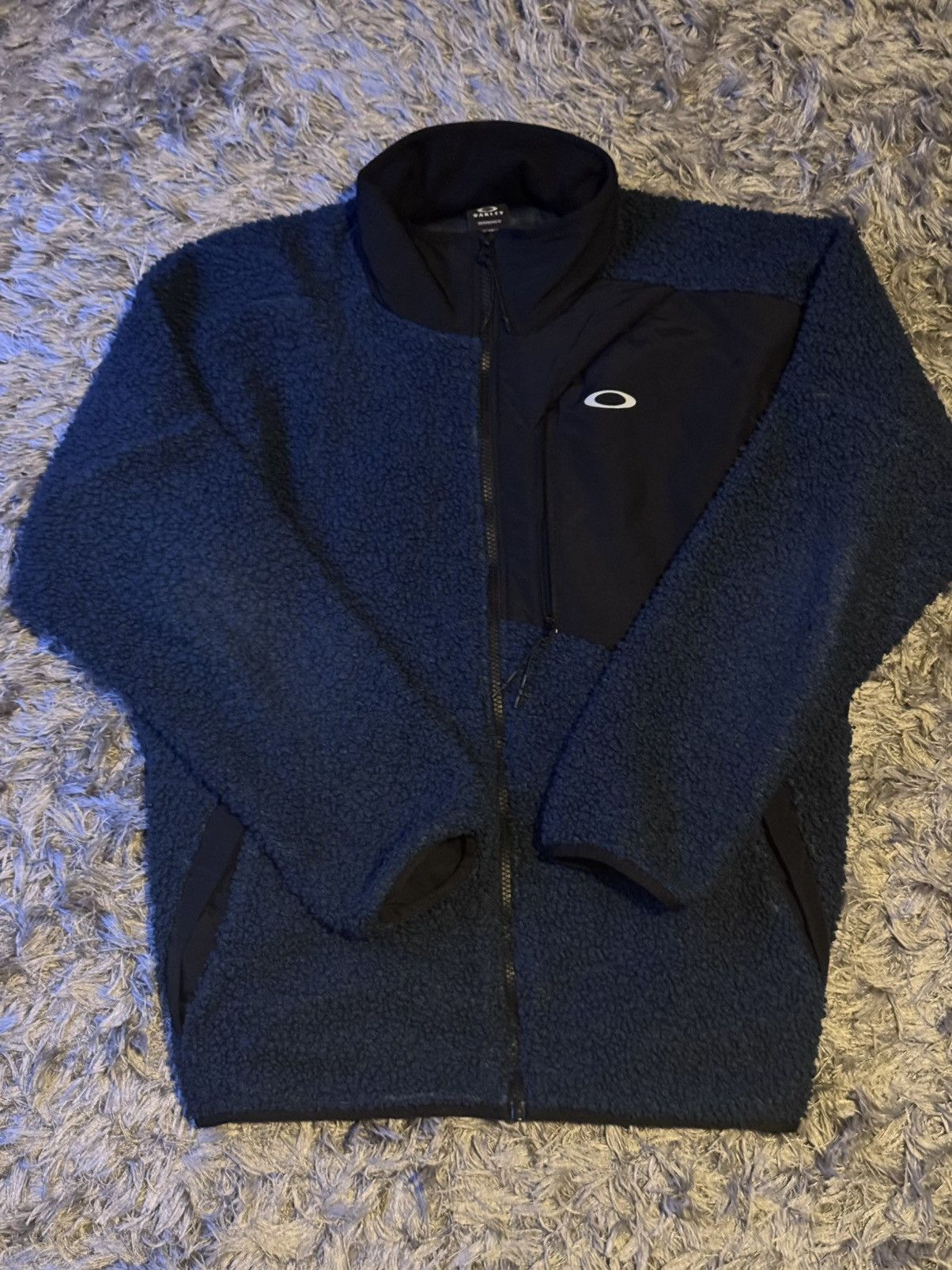 Oakley Oakley Fleece nylon panel jacket Size US L / EU 52-54 / 3 - 1 Thumbnail