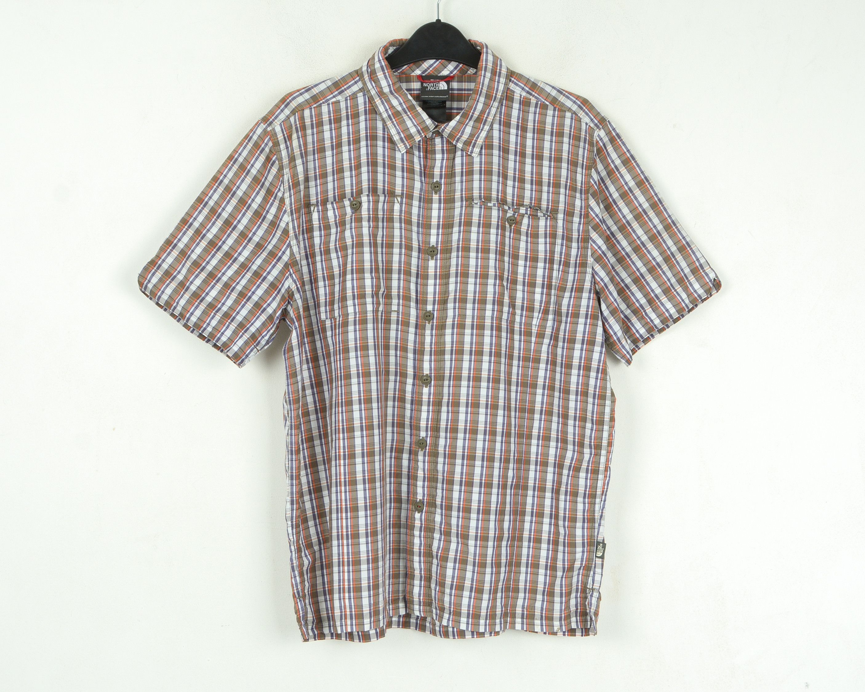 The North Face Men's M Shirt Short Sleeved Checked Button Hiking Size US M / EU 48-50 / 2 - 1 Thumbnail