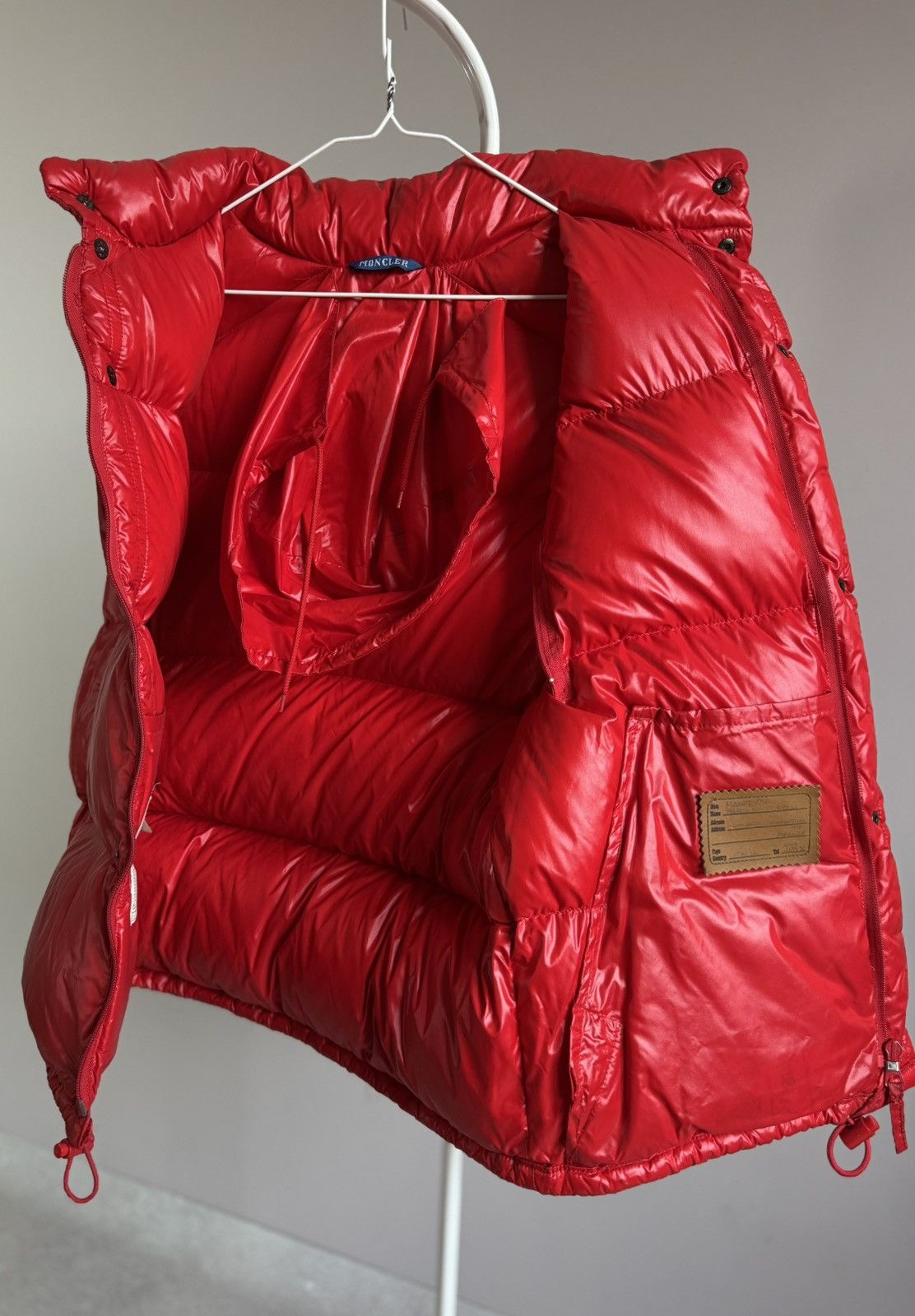 Moncler Rare Moncler Grenoble Red Down Vest Puffer Jacket Size L / US 10 / IT 46 - 9 Thumbnail