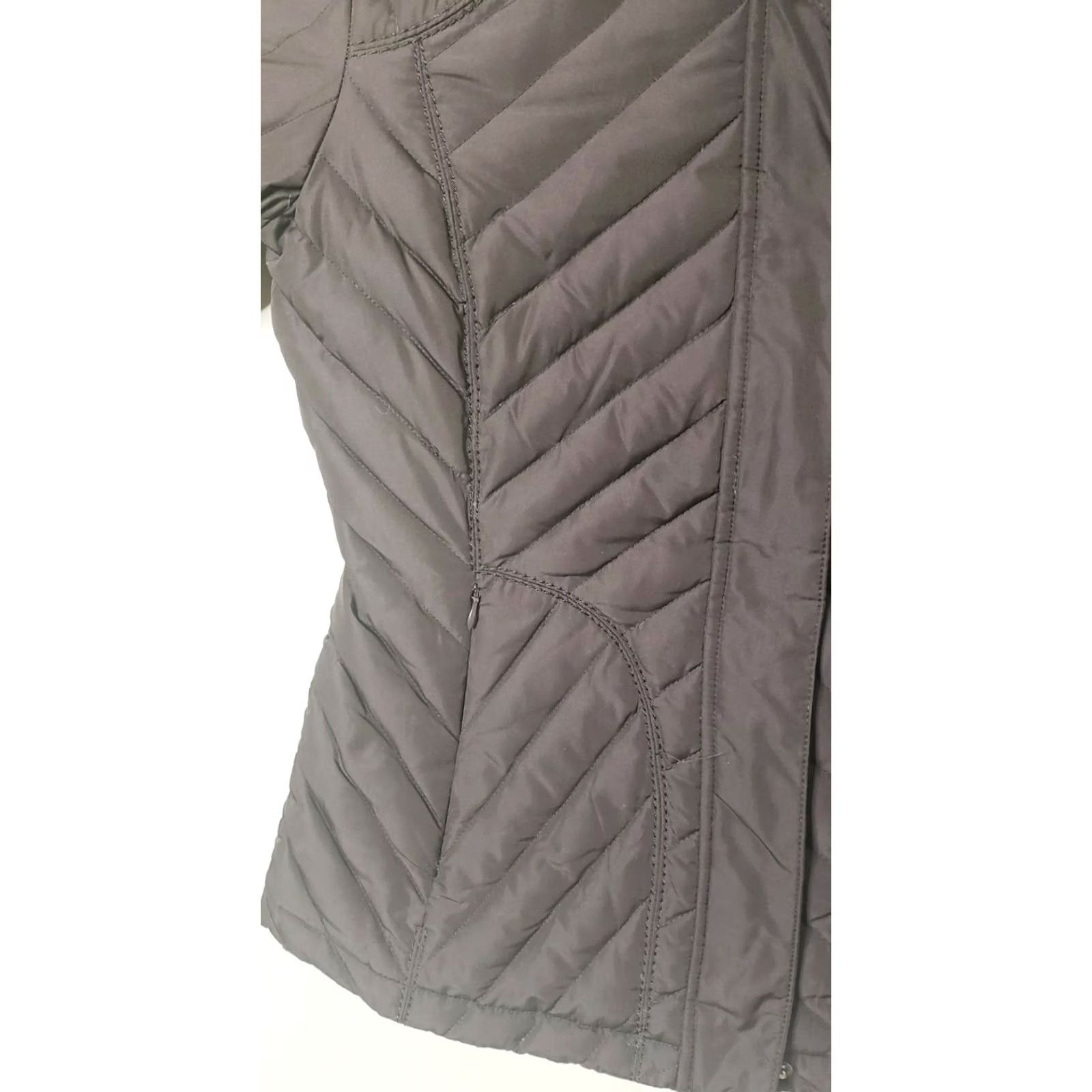 Kenneth Cole Kenneth Cole Reaction Down Jacket Zip Up Puffer Outerwear Coat Small Dark Brown Women Size S / US 4 / IT 40 - 6 Thumbnail
