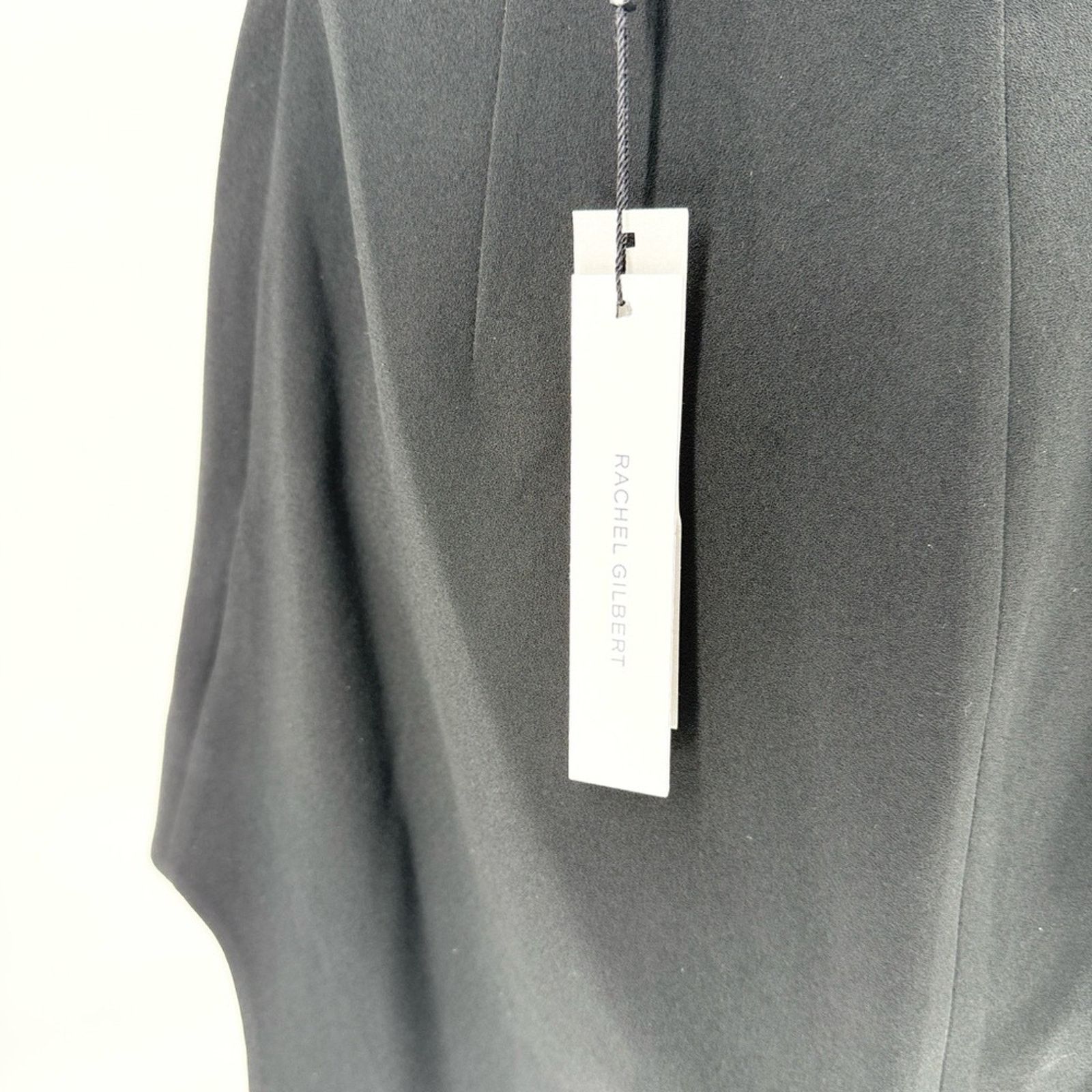 Rachel Gilbert Rachel Gilbert Blaise Scoop Neck Black Mini Dress Size 10 Size L / US 10 / IT 46 - 7 Thumbnail
