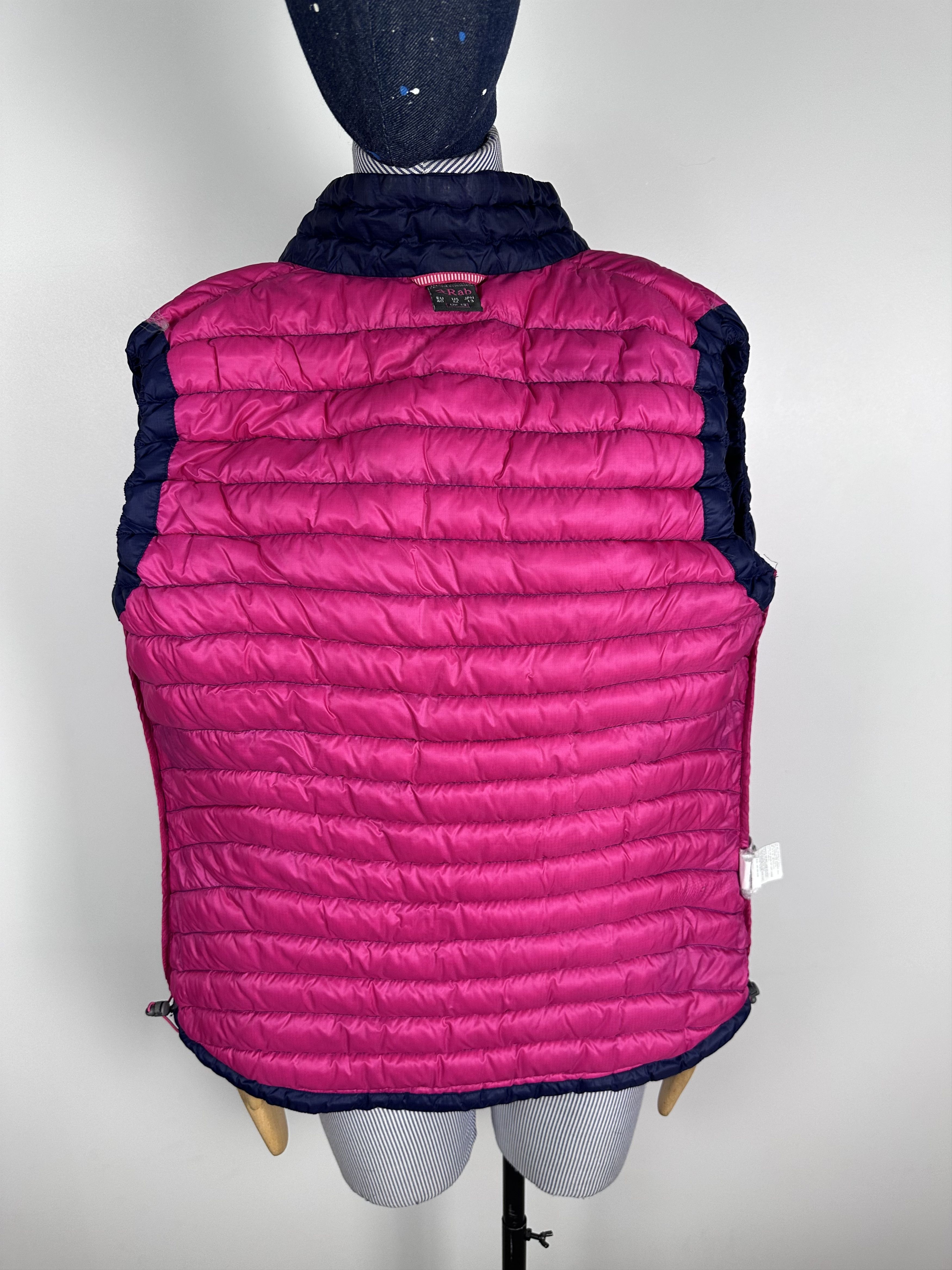 Rab RAB Womens Microlight Down Puffer Vest Gilet Pertex Nikwax Size M / US 6-8 / IT 42-44 - 10 Thumbnail
