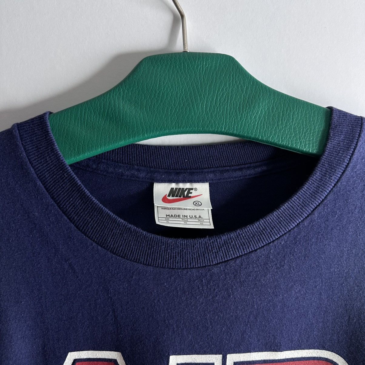 Nike Nike Air Made in USA Vintage 90s T-shirt Rare Big Logo Size US XL / EU 56 / 4 - 4 Thumbnail