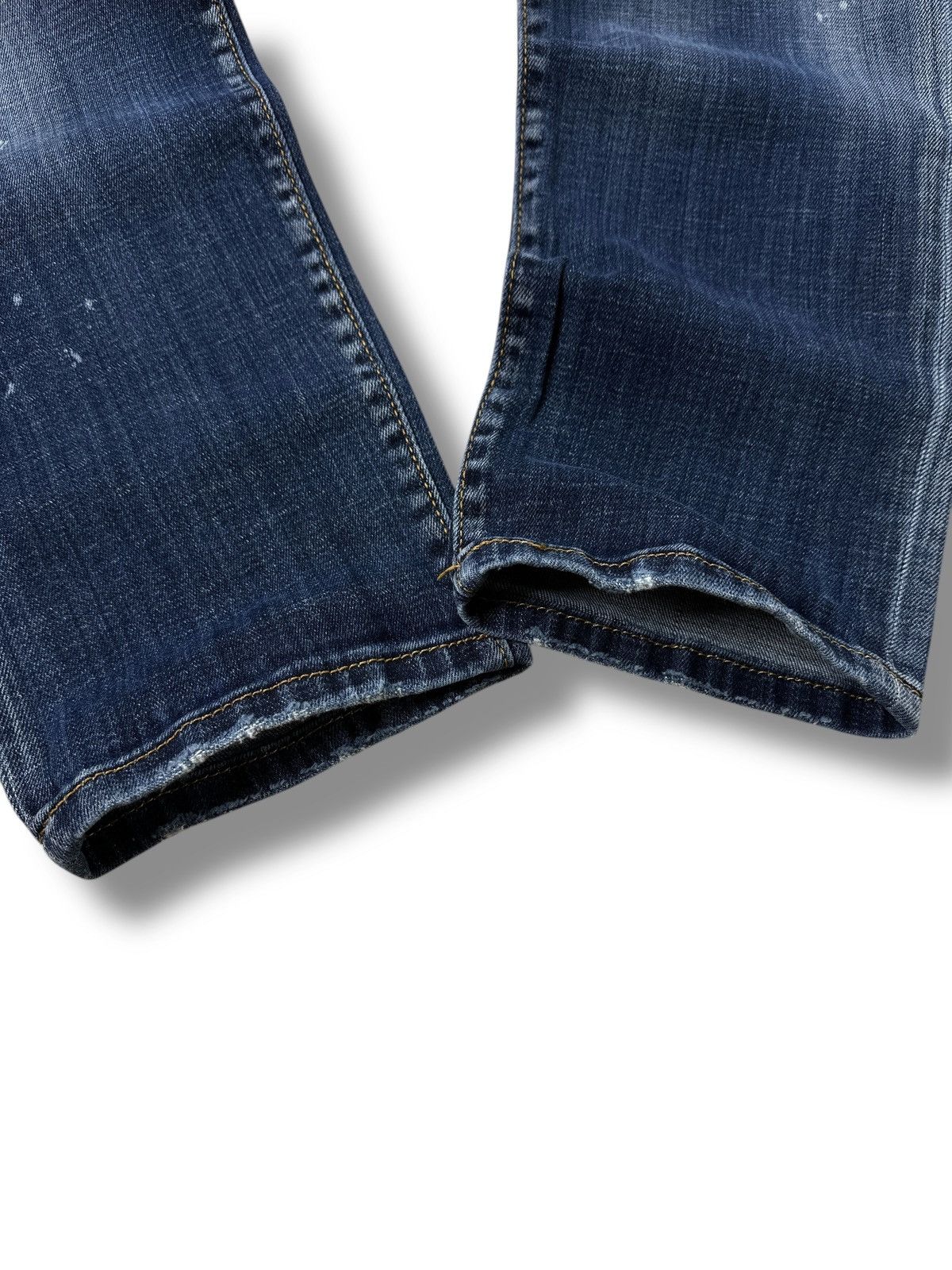 Dsquared2 Dsquared2 Painted Distressed Ripped Skinny Jeans Stretch W32 Size US 32 / EU 48 - 4 Thumbnail
