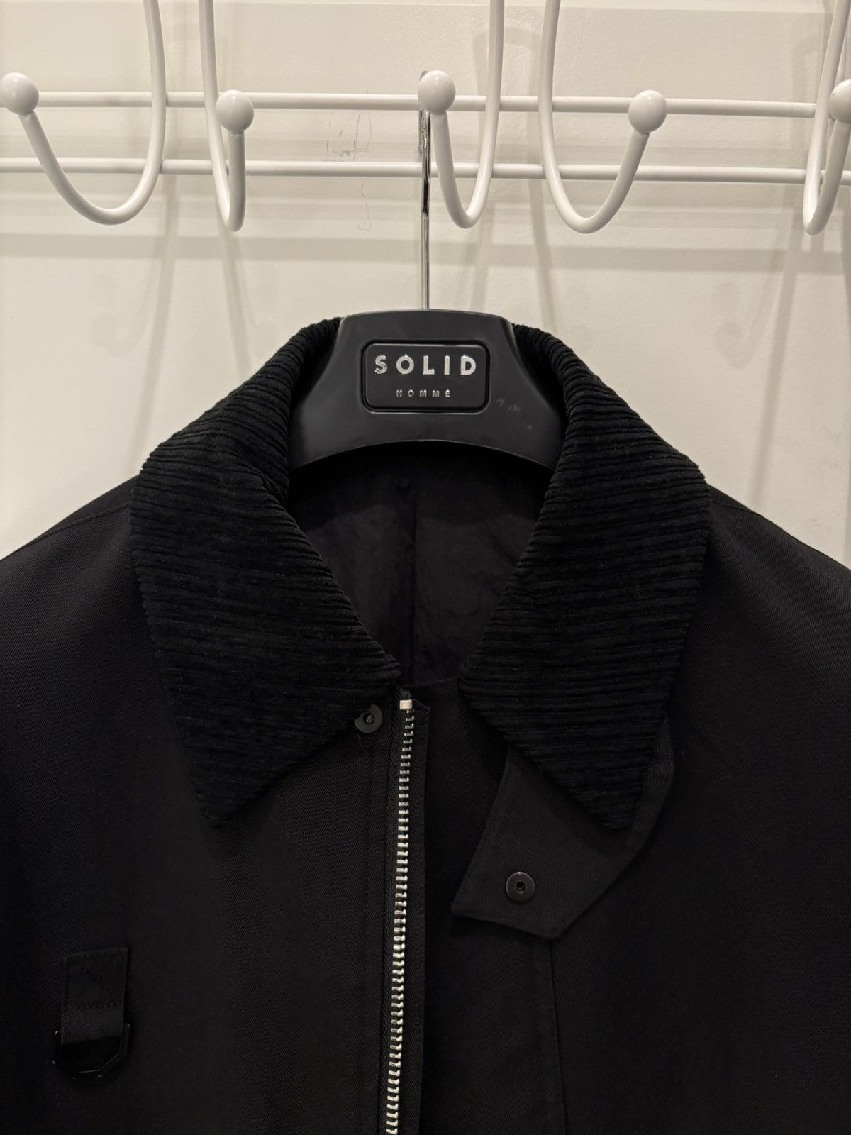 Solid Homme Black Spread Collar Jacket Size US S / EU 44-46 / 1 - 11 Thumbnail