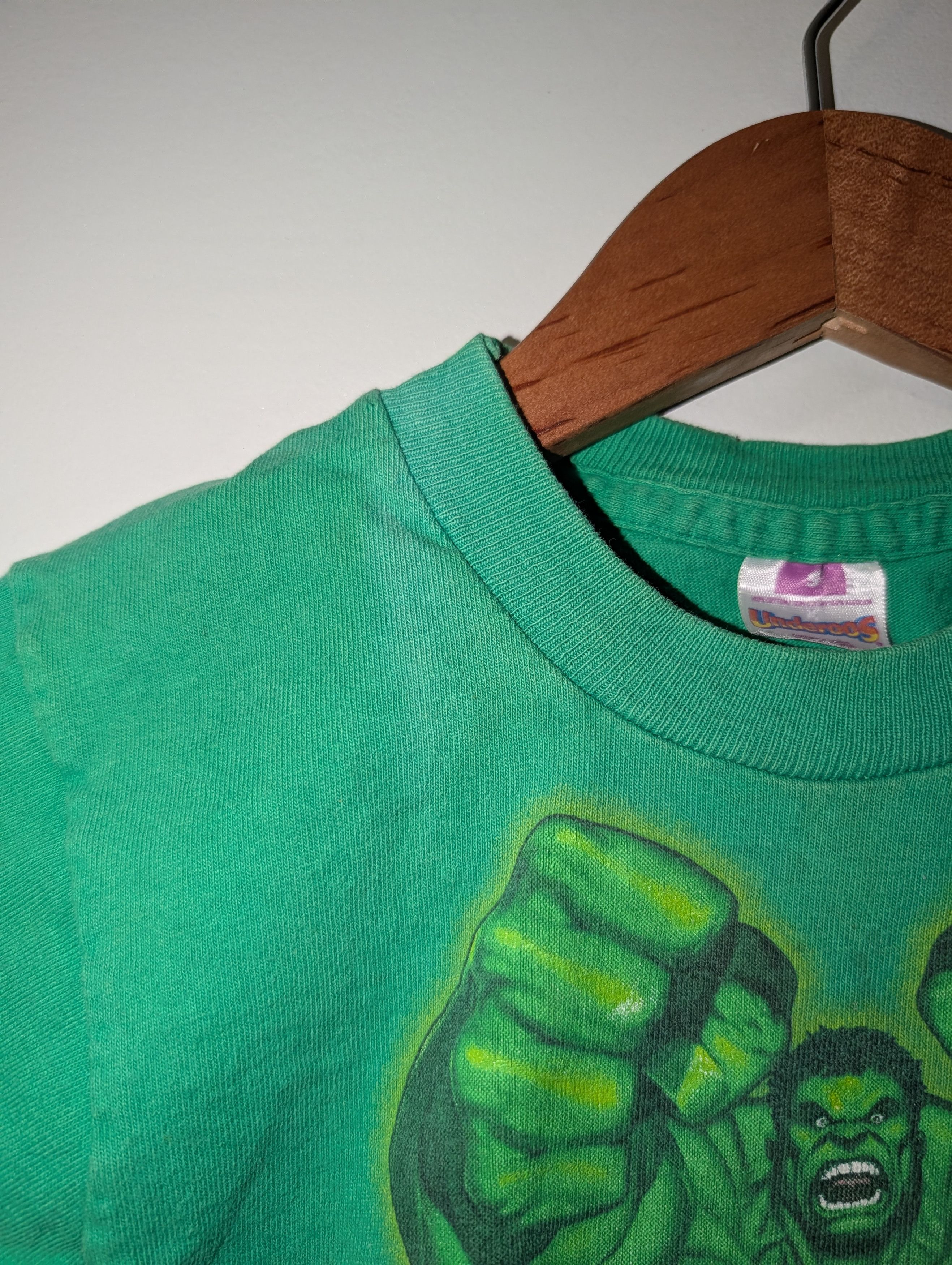 Marvel Comics Vtg Y2K 2003 Marvel Hulk Kids T-Shirt Youth Small Green Size US S / EU 44-46 / 1 - 8 Thumbnail