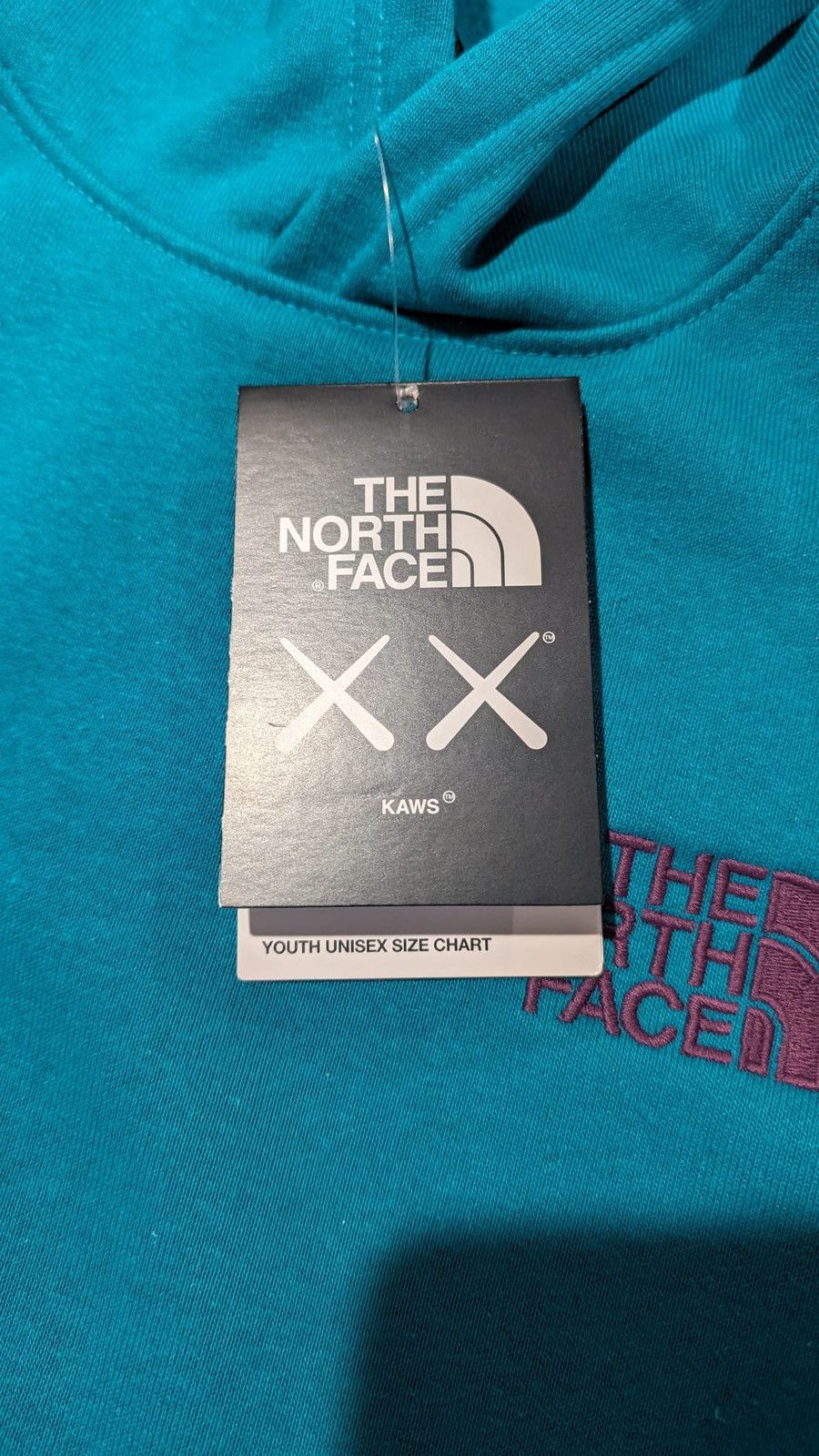 Kaws × The North Face Kaws X The North Face Youth Hoodie Enamel Blue Size L Size US L / EU 52-54 / 3 - 2 Thumbnail