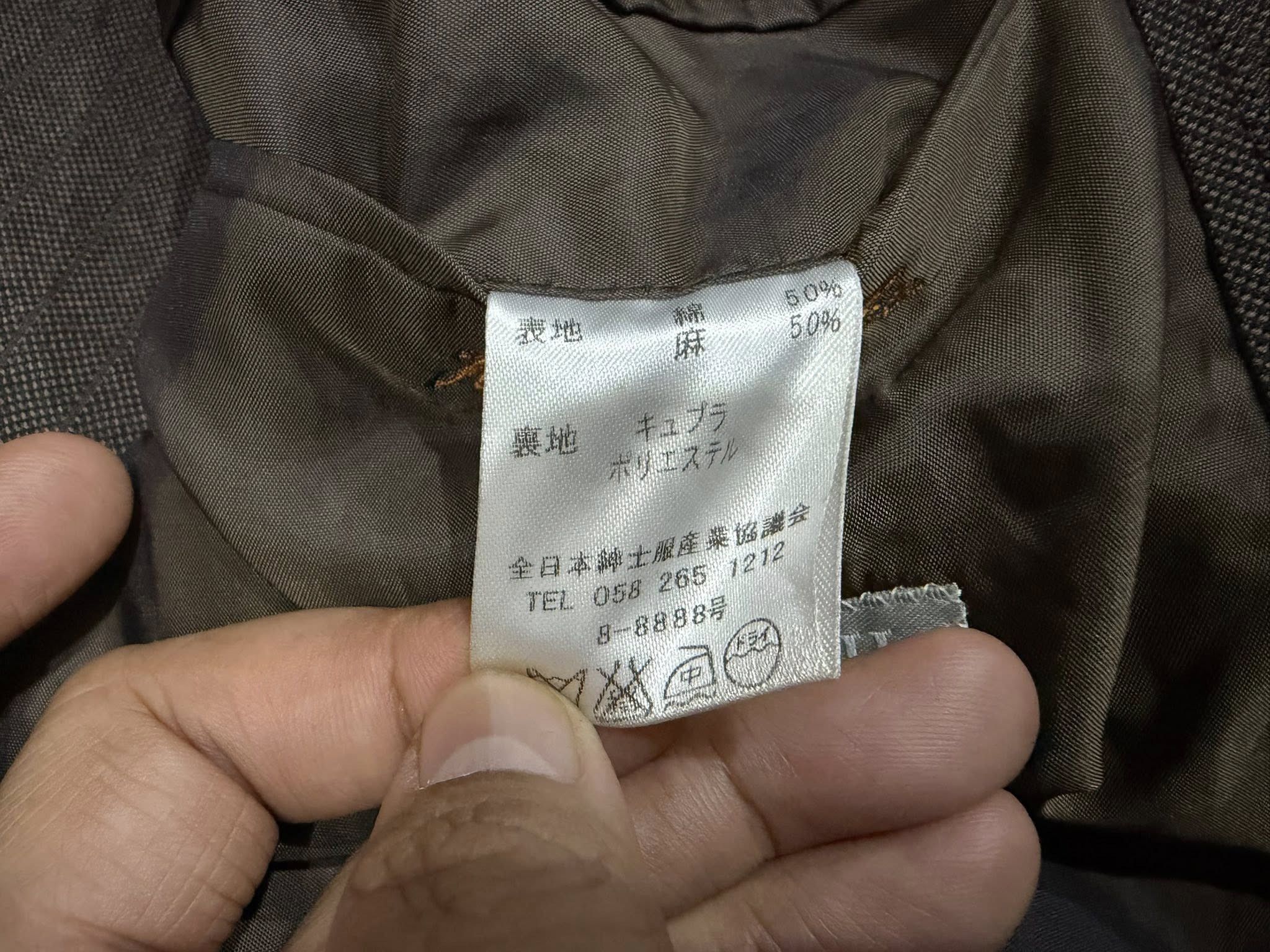 Japanese Brand YUKI TORII HOMME blazer S 5145 Size 34S - 7 Thumbnail