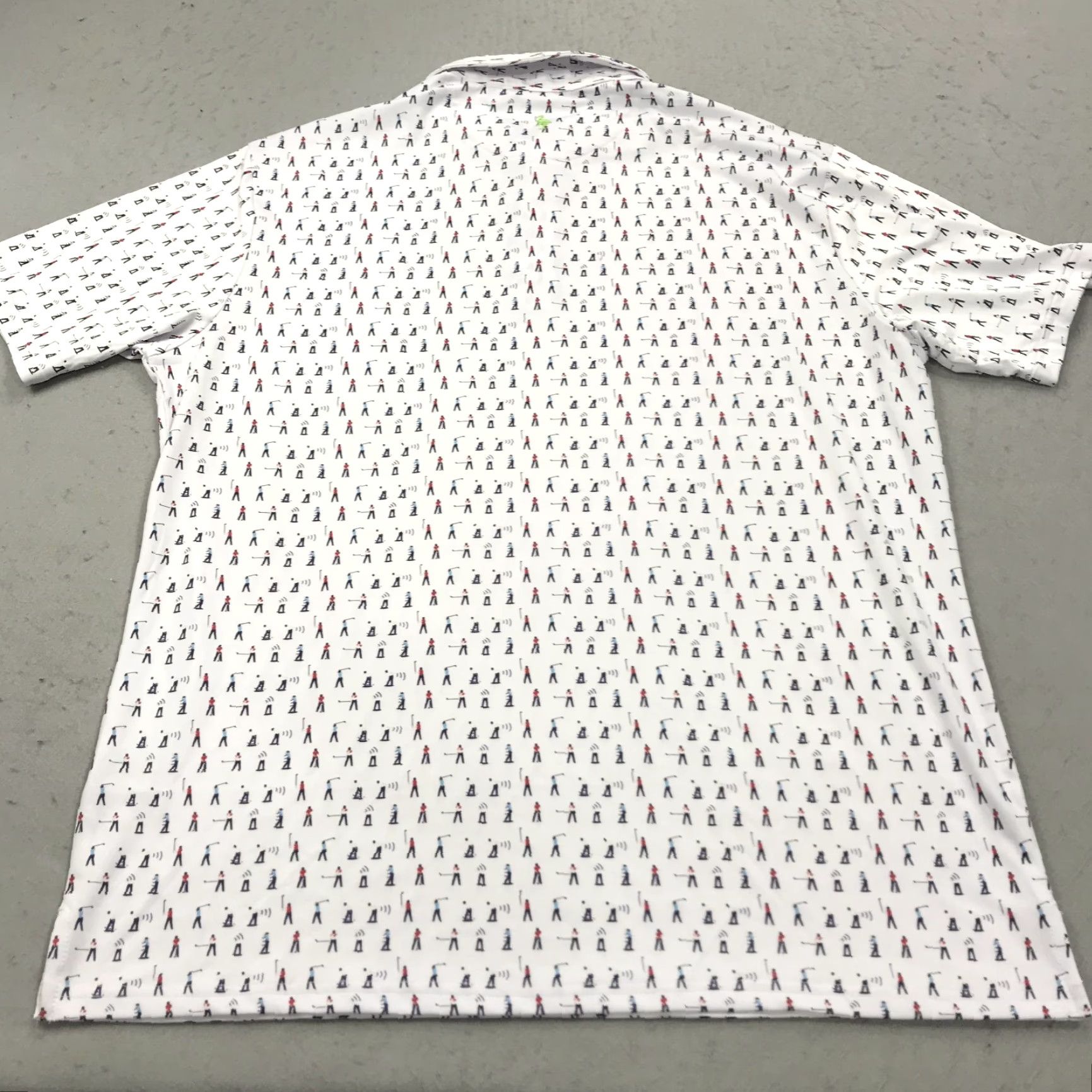 Tailorbyrd TAILORBYRD Polo Shirt Mens 2XL White Golf All Over Print Bird NWT Polo Shirt Mens 2XL White Golf All Over Print Bird NWT Size US XXL / EU 58 / 5 - 7 Thumbnail