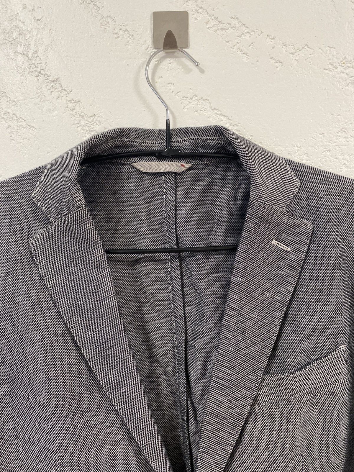Boggi Boggi Milano unlined two-button blazer with patch pockets 48 Size 48R - 2 Thumbnail