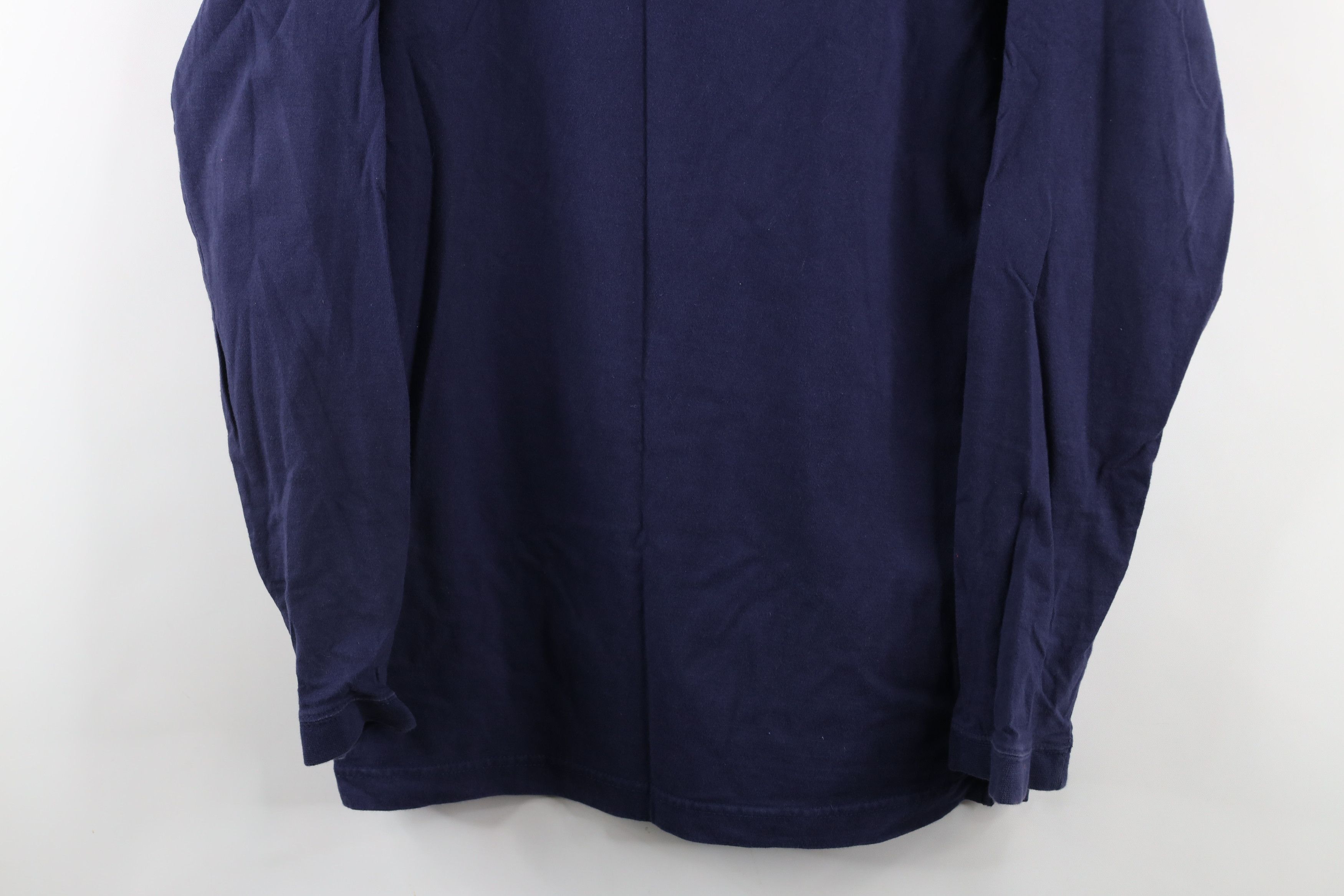 Vintage Vintage 90s Dallas Cowboys Football Mock Neck T-Shirt Blue Size US M / EU 48-50 / 2 - 3 Thumbnail
