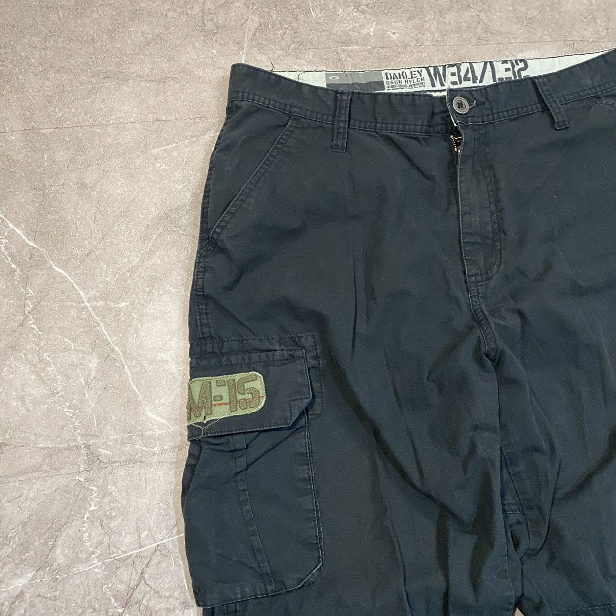 Oakley × Vintage VINTAGE OAKLEY CARGO PANTS FADED 00s Size US 34 / EU 50 - 7 Thumbnail