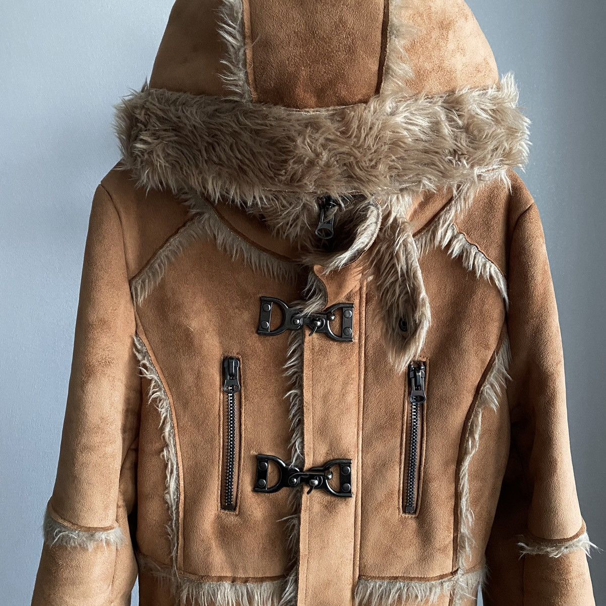 Japanese Brand GHOST OF HARLEM faux fur parka Size US XS / EU 42 / 0 - 3 Thumbnail