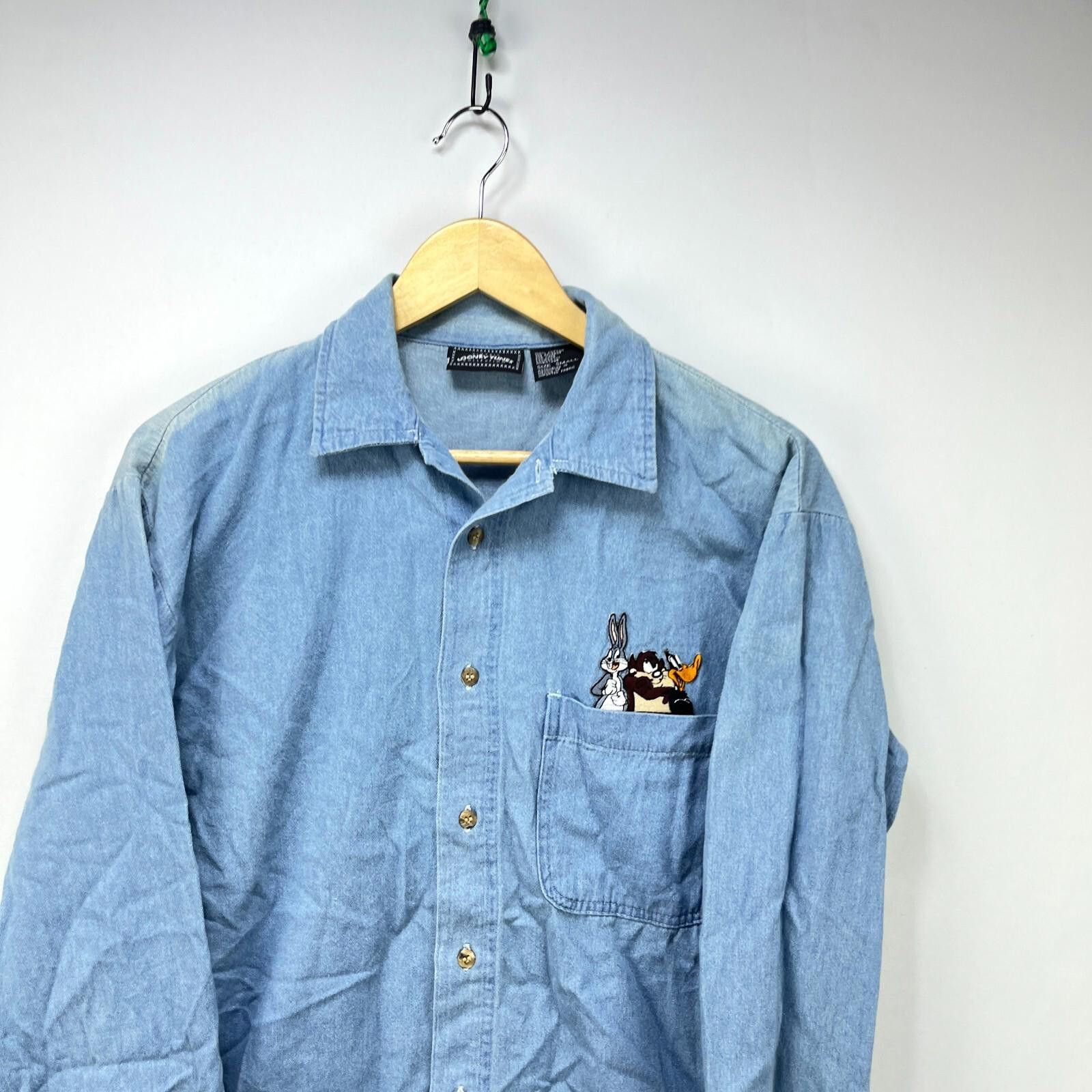 Other Vintage 90s Looney Tunes Bugs Button-Up Shirt Small Size US S / EU 44-46 / 1 - 2 Thumbnail