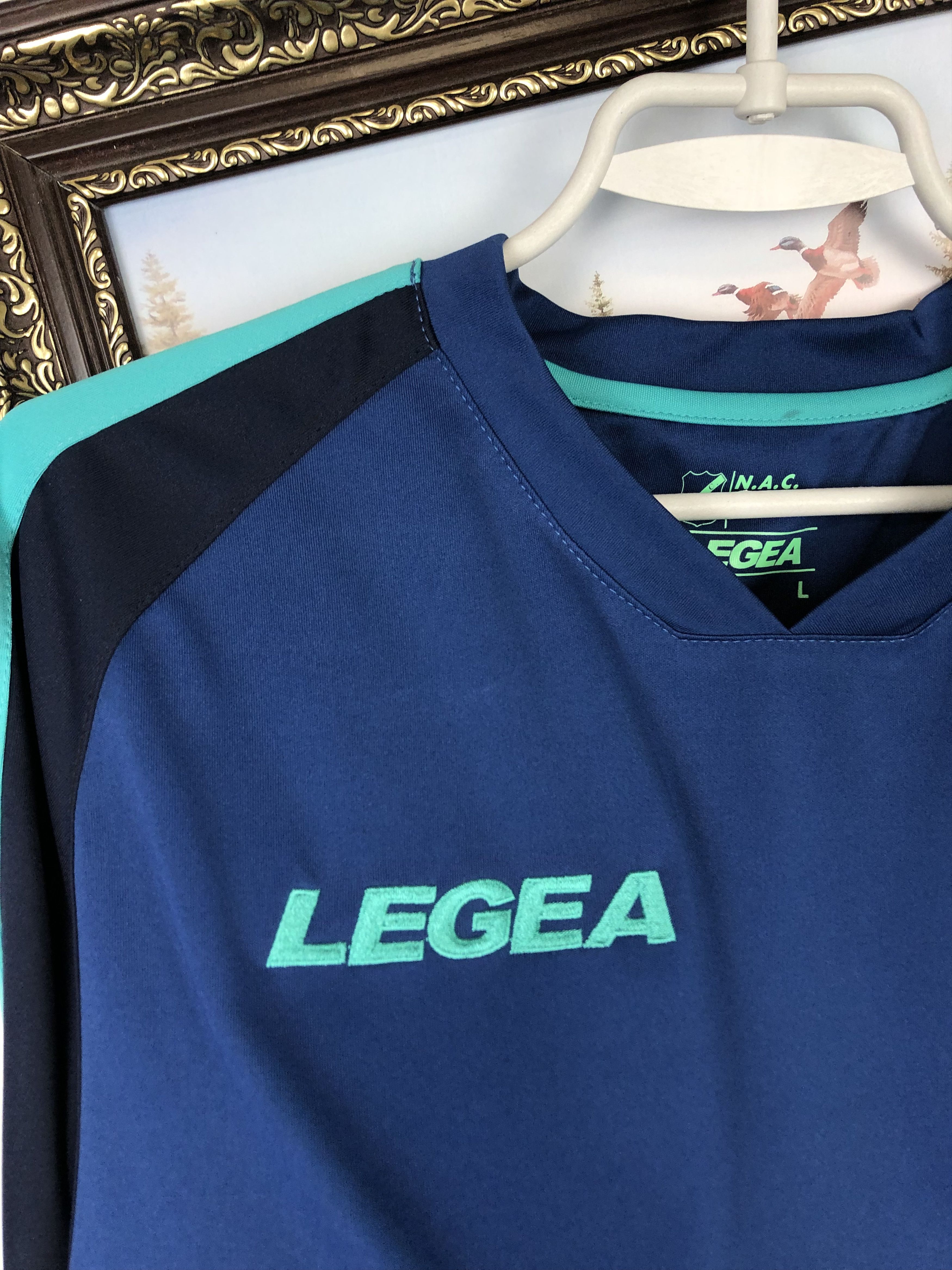 Vintage NAC Breda Football Shirt Soccer Train Jersey Trikot Tee Hype Size US L / EU 52-54 / 3 - 3 Thumbnail