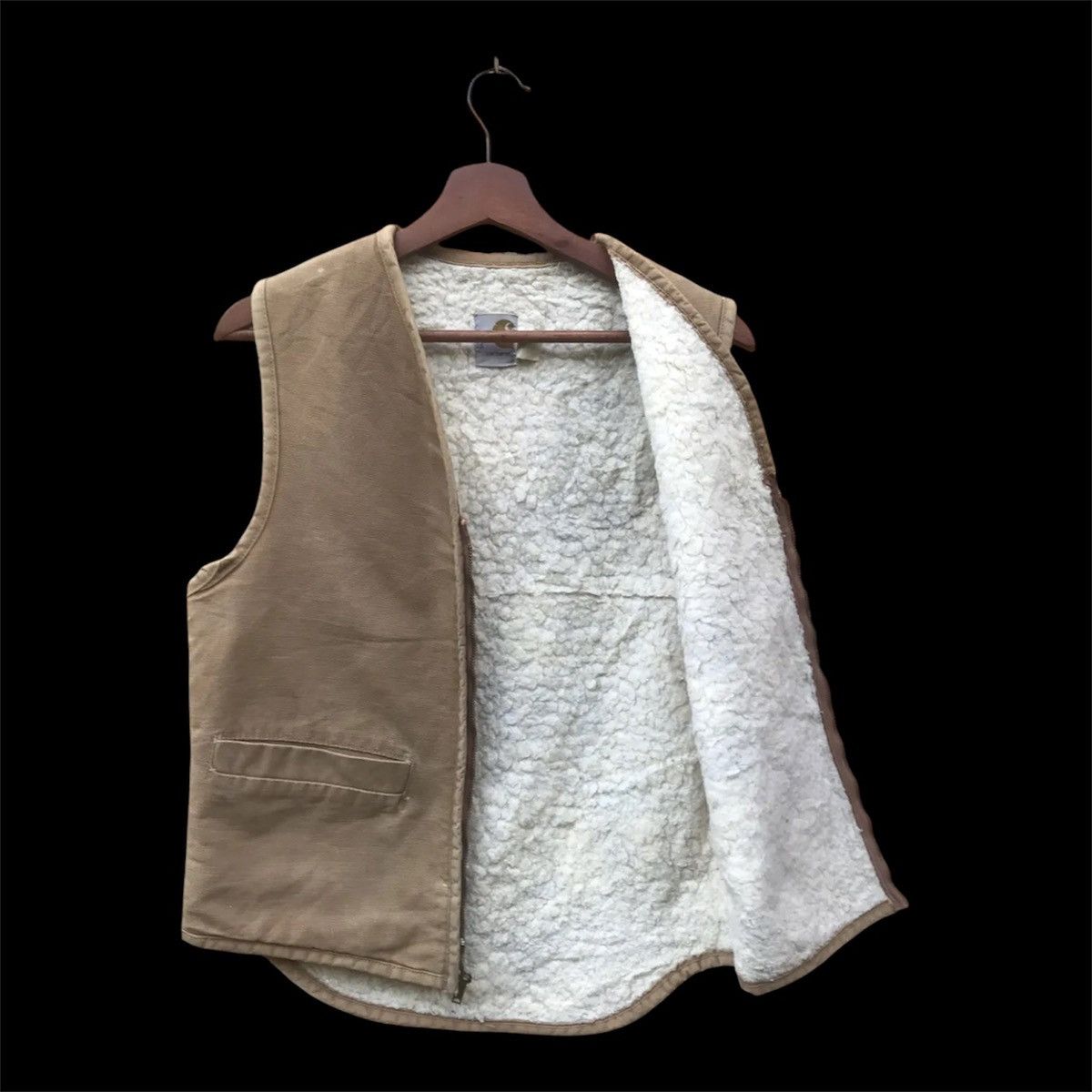 Carhartt Vintage 70s Carhartt 6SV Pile-Lined Duck Canvas Vest Size US M / EU 48-50 / 2 - 3 Thumbnail