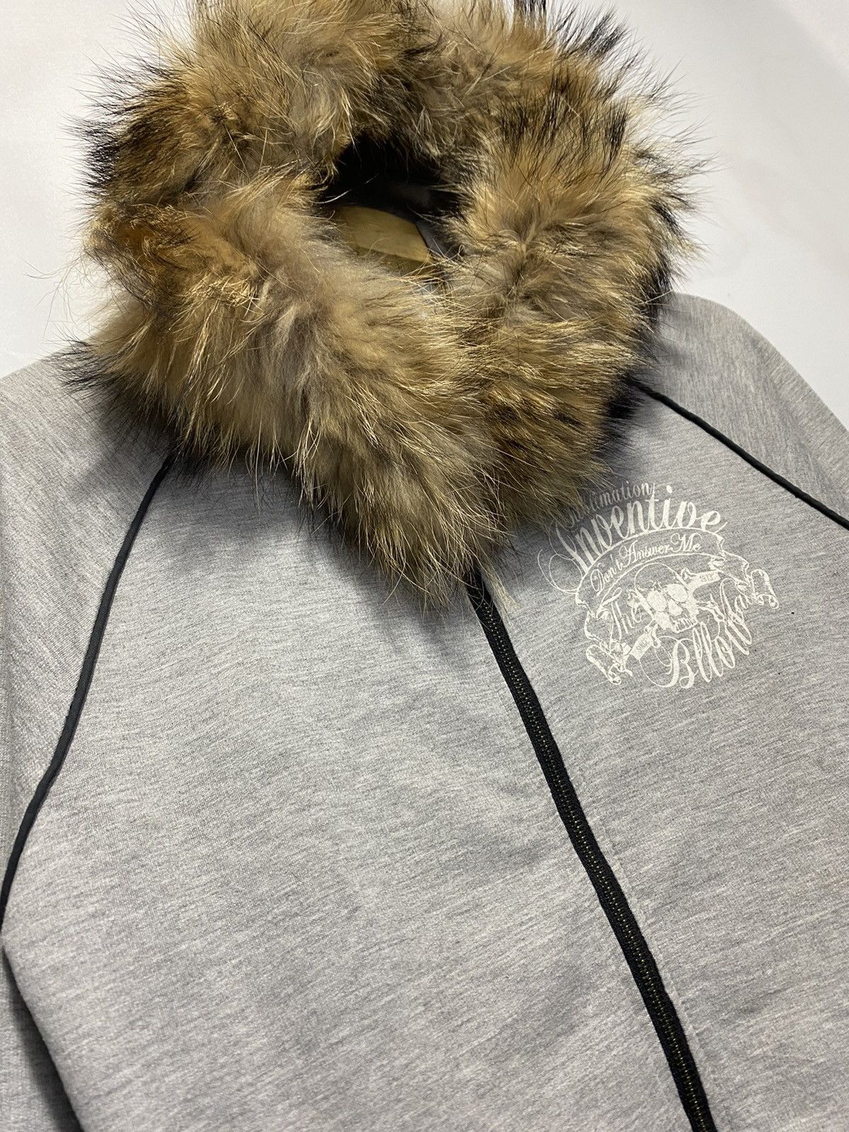 In The Attic × Japanese Brand In the attic skull sublimation fur hoodie Size US L / EU 52-54 / 3 - 4 Thumbnail