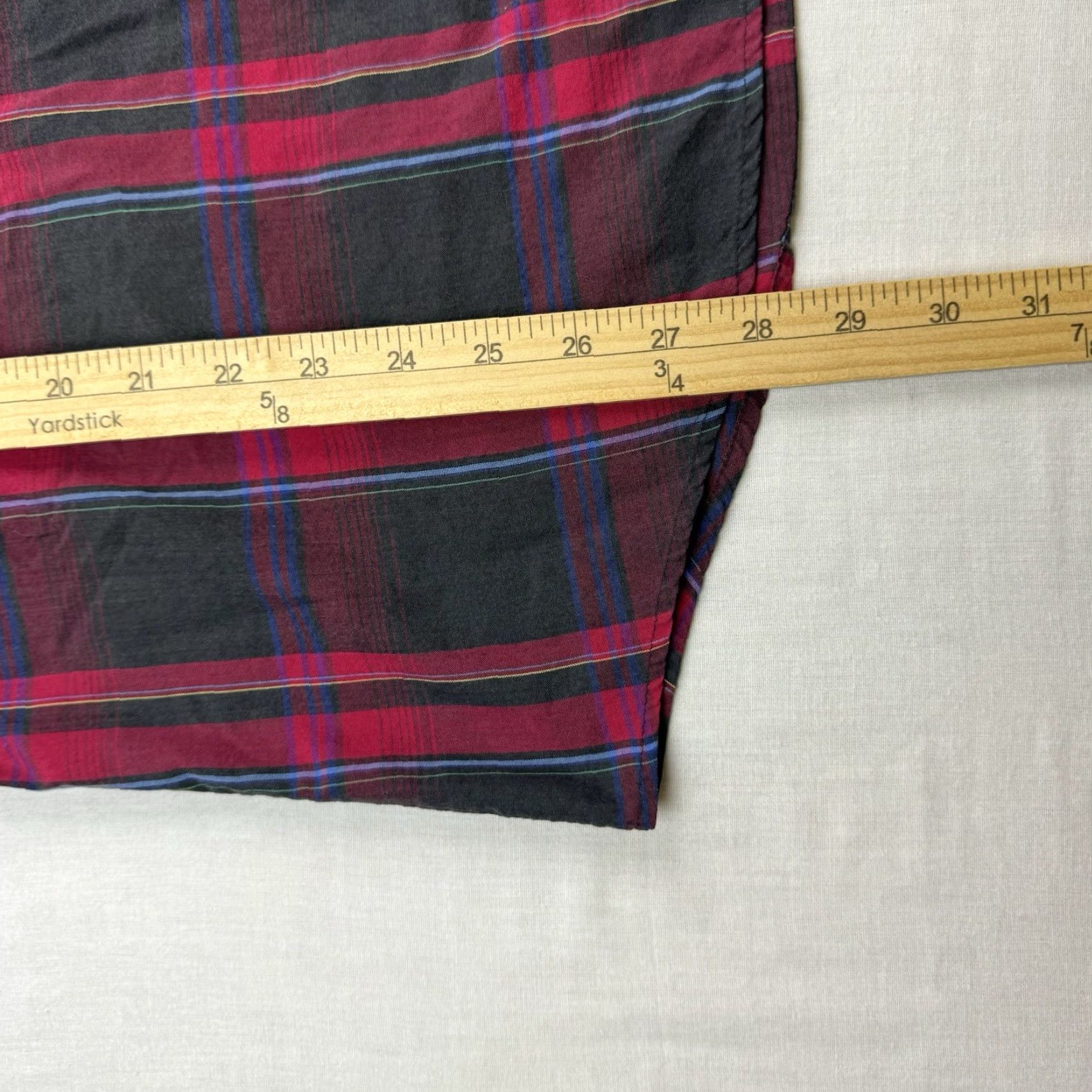Rails VINTAGE Open Trails Shirt Western XL Red Plaid 90s Cowboy Mens XL Red Plaid Open Trails Shirt Limited Run Mens Size US XL / EU 56 / 4 - 6 Thumbnail