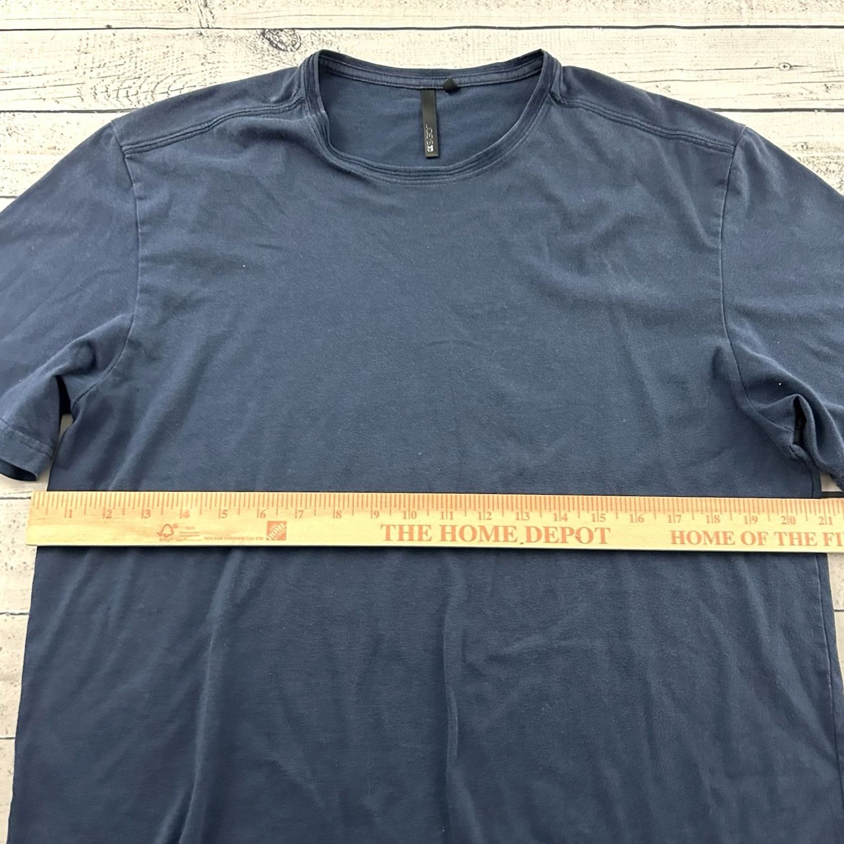 Vintage Joe'S Jeans Short Sleeve Mens Large Blue Button-Up Shirt Size US L / EU 52-54 / 3 - 5 Thumbnail