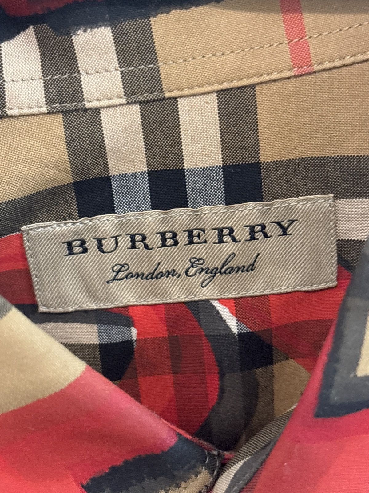 Burberry Burberry Graffiti Shirt Size US S / EU 44-46 / 1 - 4 Thumbnail