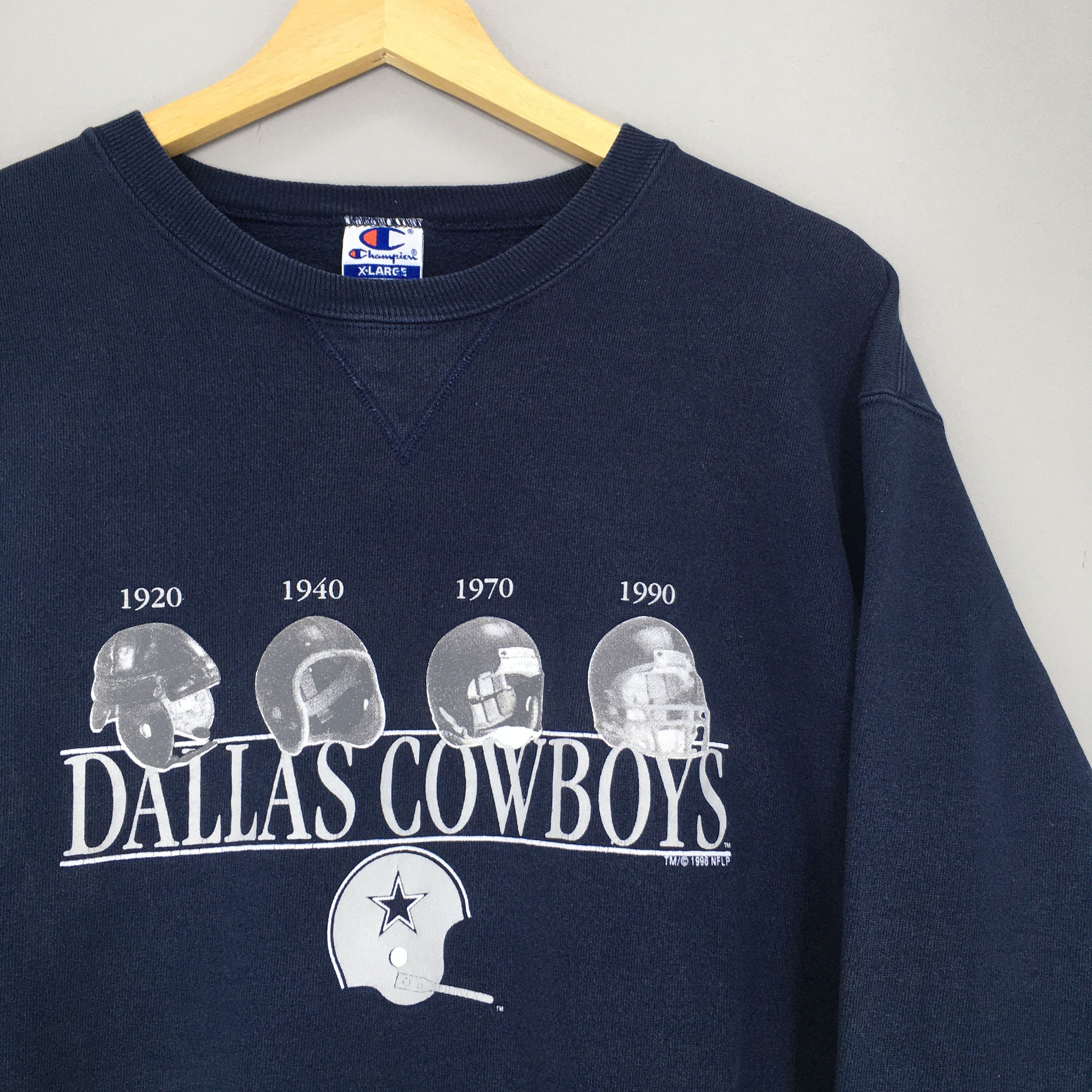 Vintage 90s Champion Dallas Cowboys NFL Sweatshirt XLarge