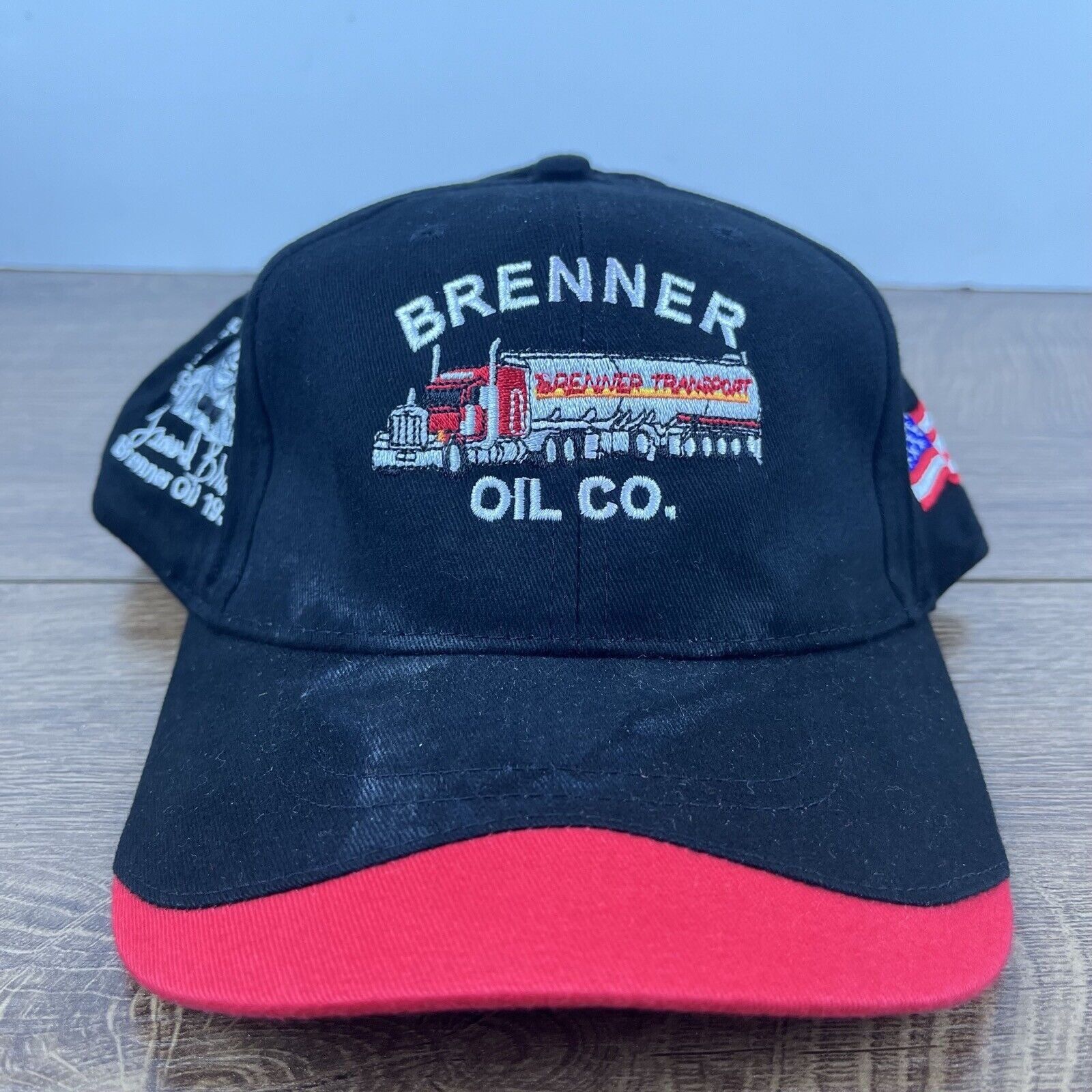 Other Brenner Oil Company Hat Black Cap Hat Adjustable Hat Black A Size ONE SIZE - 1 Thumbnail