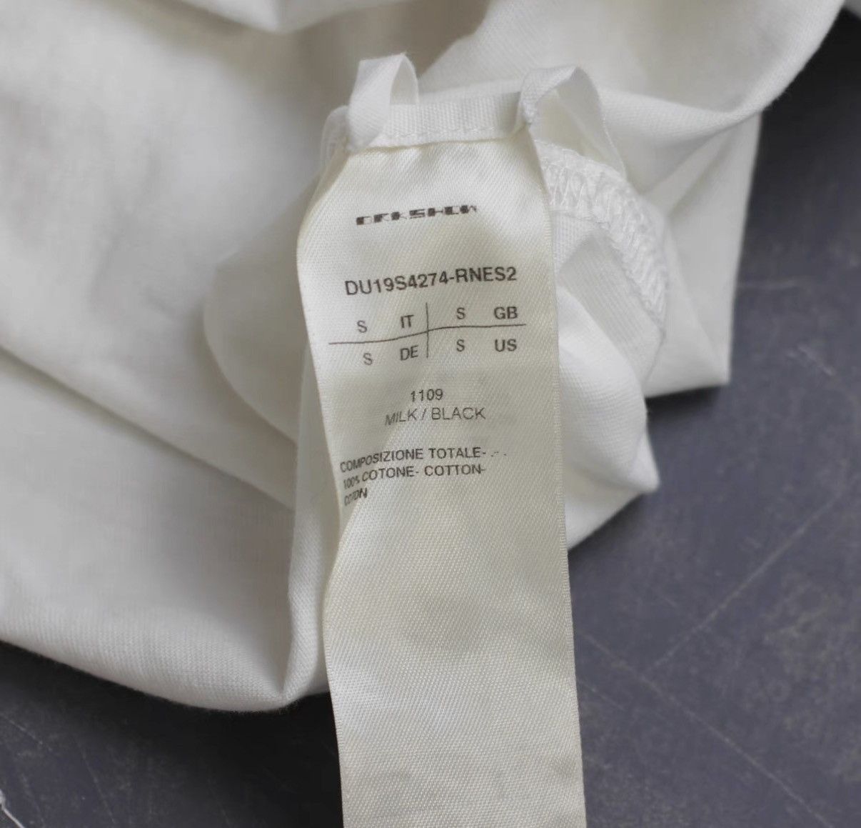 Rick Owens Rick Owens DRKSHDW 19SS "Pianist" Graphic Short Sleeve Size US S / EU 44-46 / 1 - 5 Thumbnail