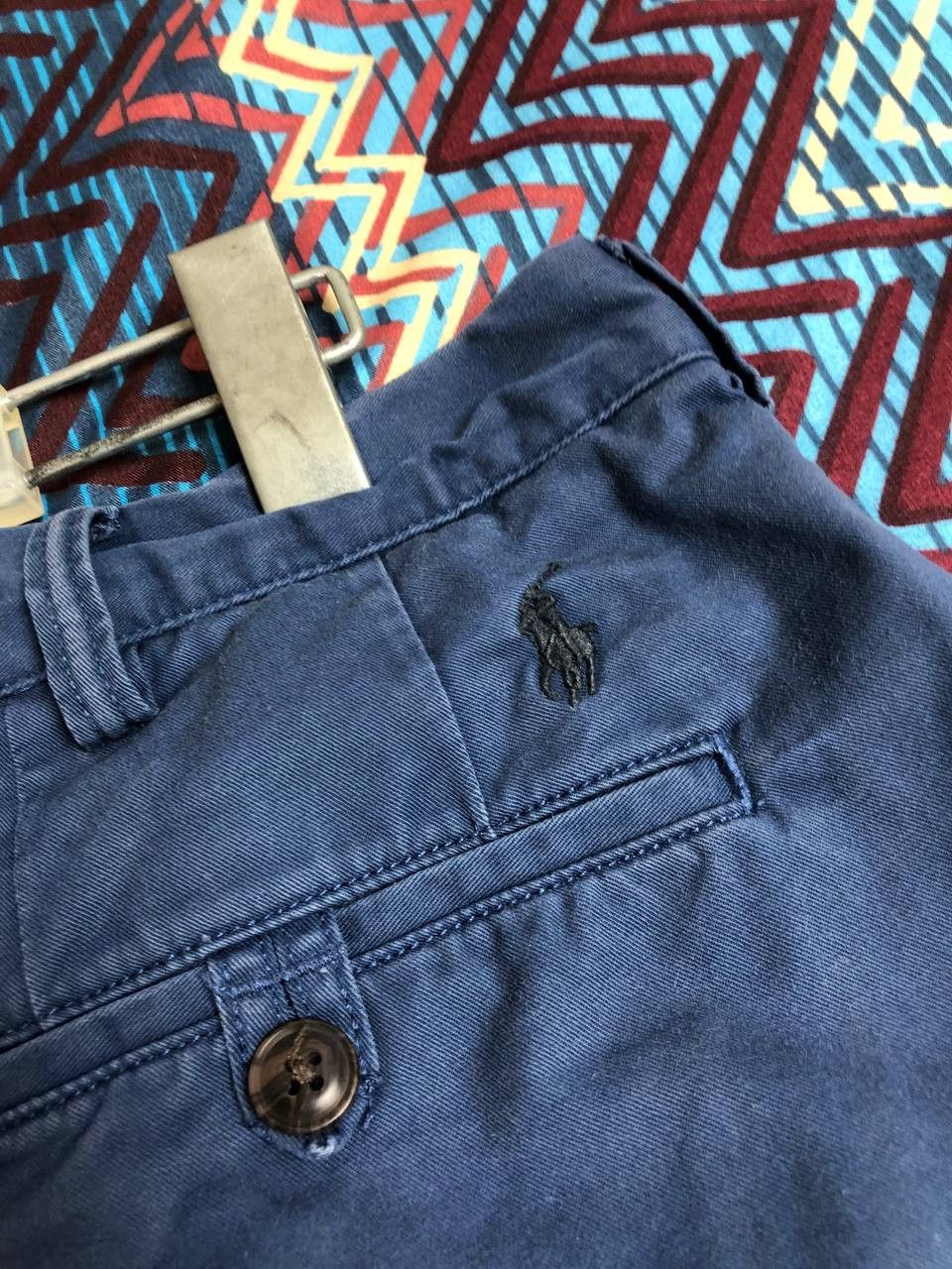 Polo Ralph Lauren Vintage blue Casual Pants Y2K Polo Ralph Lauren Size US 34 / EU 50 - 13 Thumbnail
