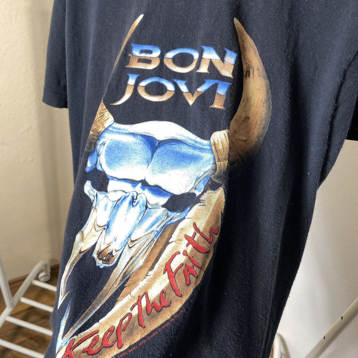 Bon Jovi Vintage 1993 T-Shirt Bon Jovi Merch Size US M / EU 48-50 / 2 - 4 Thumbnail
