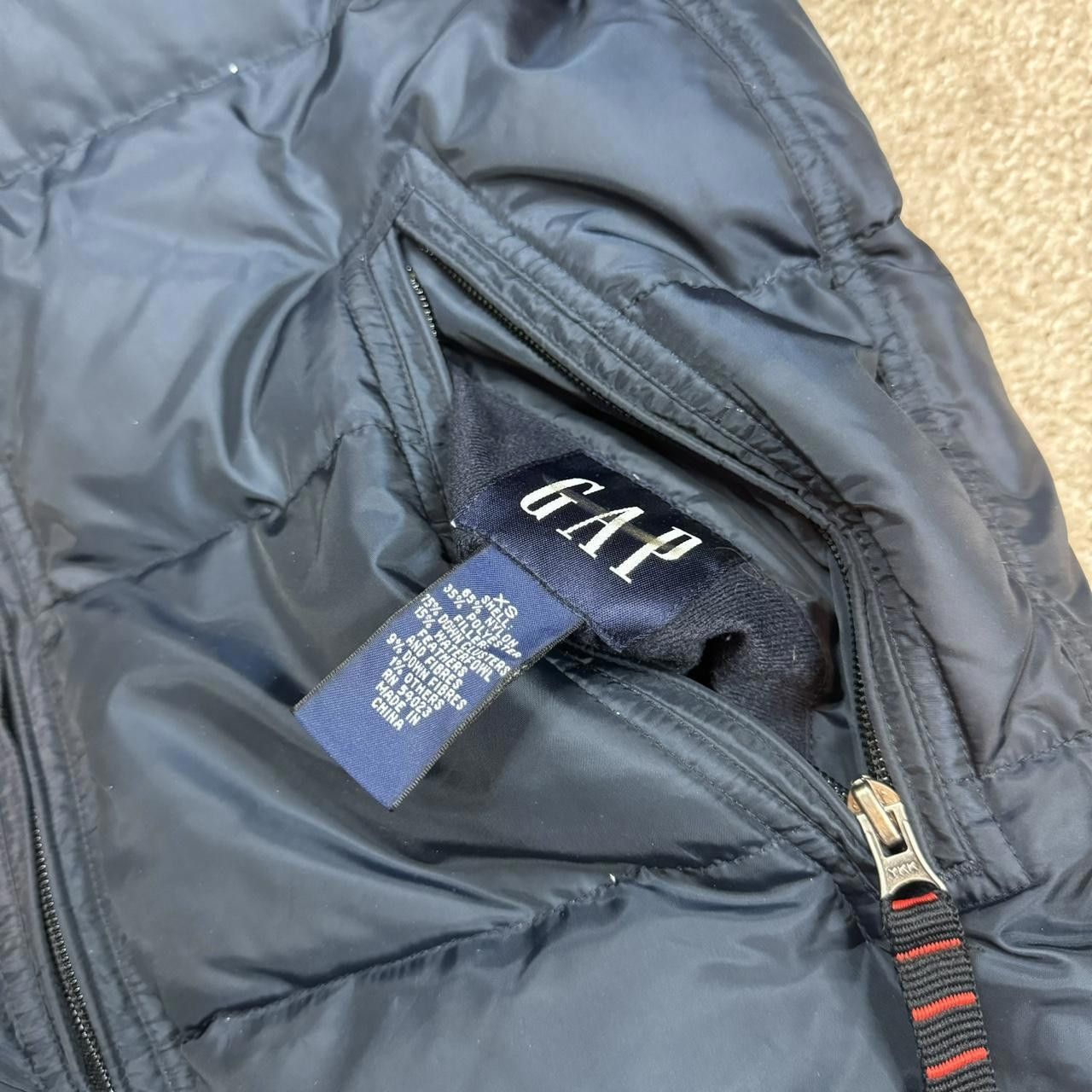 Gap VTG Y2K GAP Reversible Down Filled Nylon Puffer Vest Size US XS / EU 42 / 0 - 8 Thumbnail