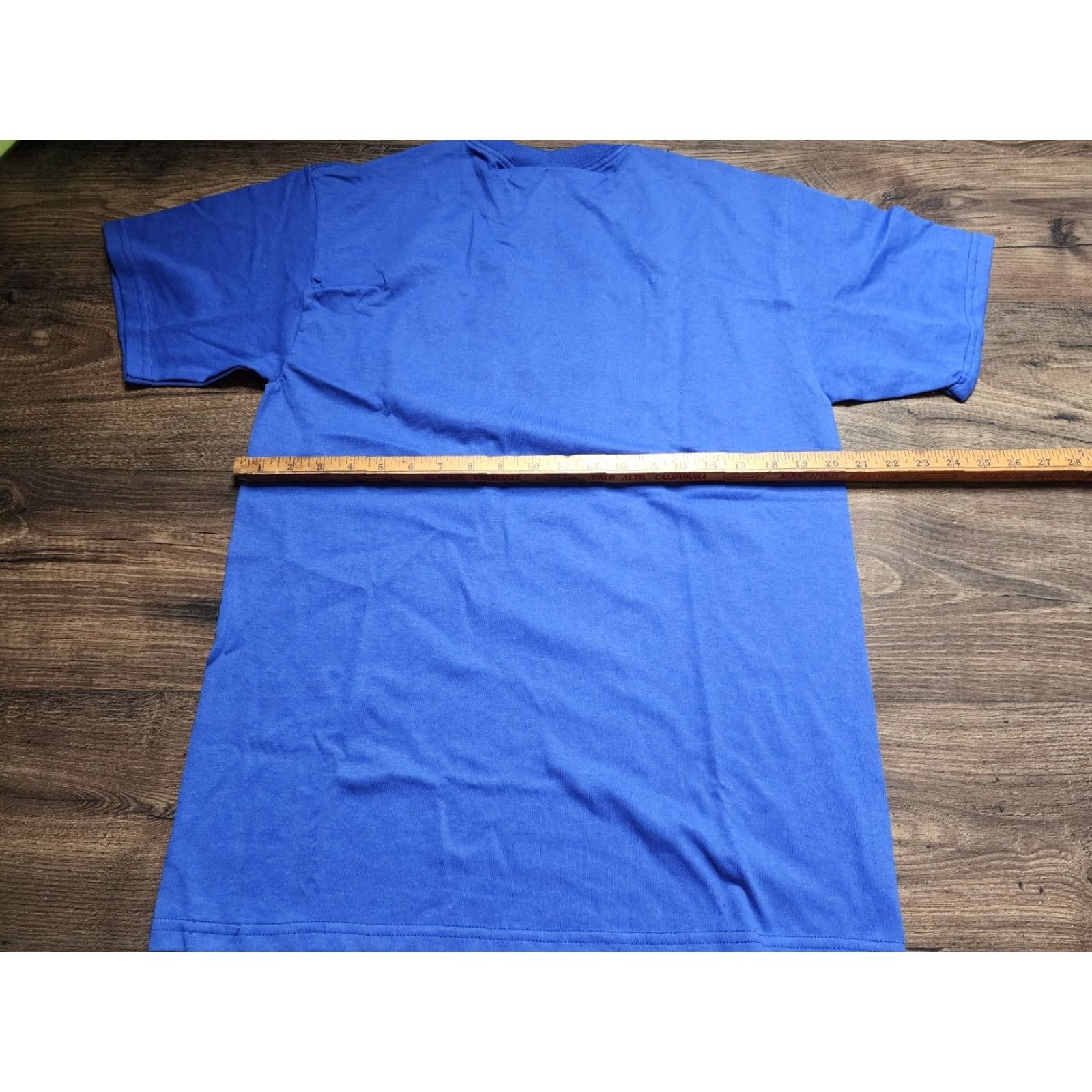 Tultex VINTAGE Tultex T-Shirt Mens L RockApulco NYC Embroidered 80s VTG Crew Neck Blue Cotton Short Sleeve 80s Beach Mens Size US L / EU 52-54 / 3 - 3 Thumbnail