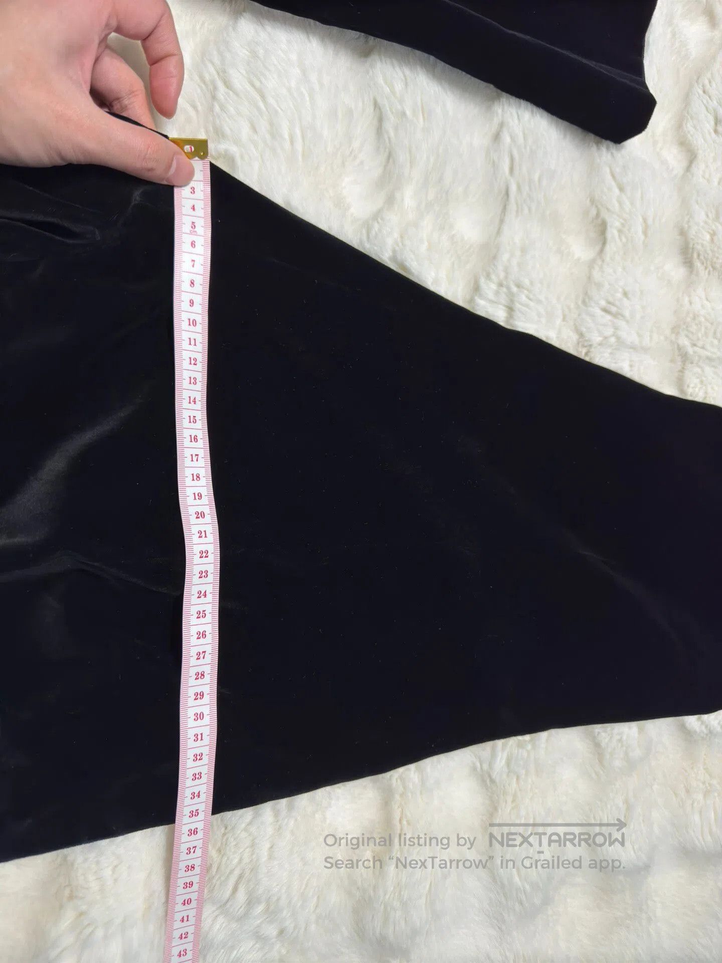 Saint Laurent Paris Saint Laurent Paris Poster walk show slim velvet suit pant Size US 30 / EU 46 - 9 Thumbnail