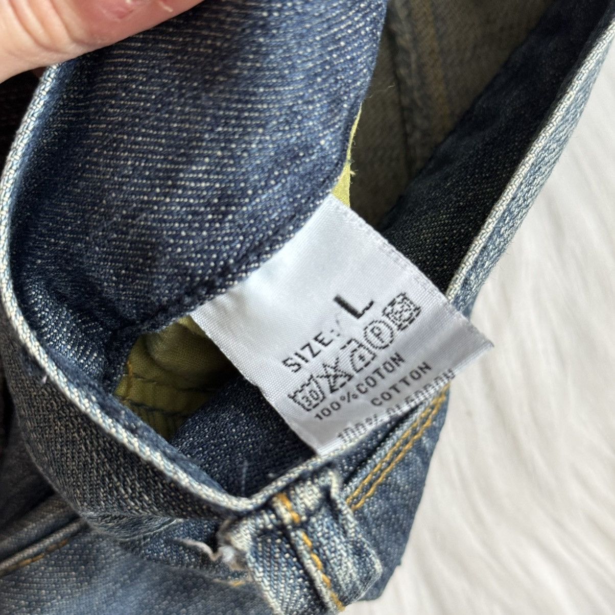 If Six Was Nine 📌Vintage Y2K Monica’s Low Rise Distress Washed Jeans Size 30" / US 8 / IT 44 - 17 Thumbnail