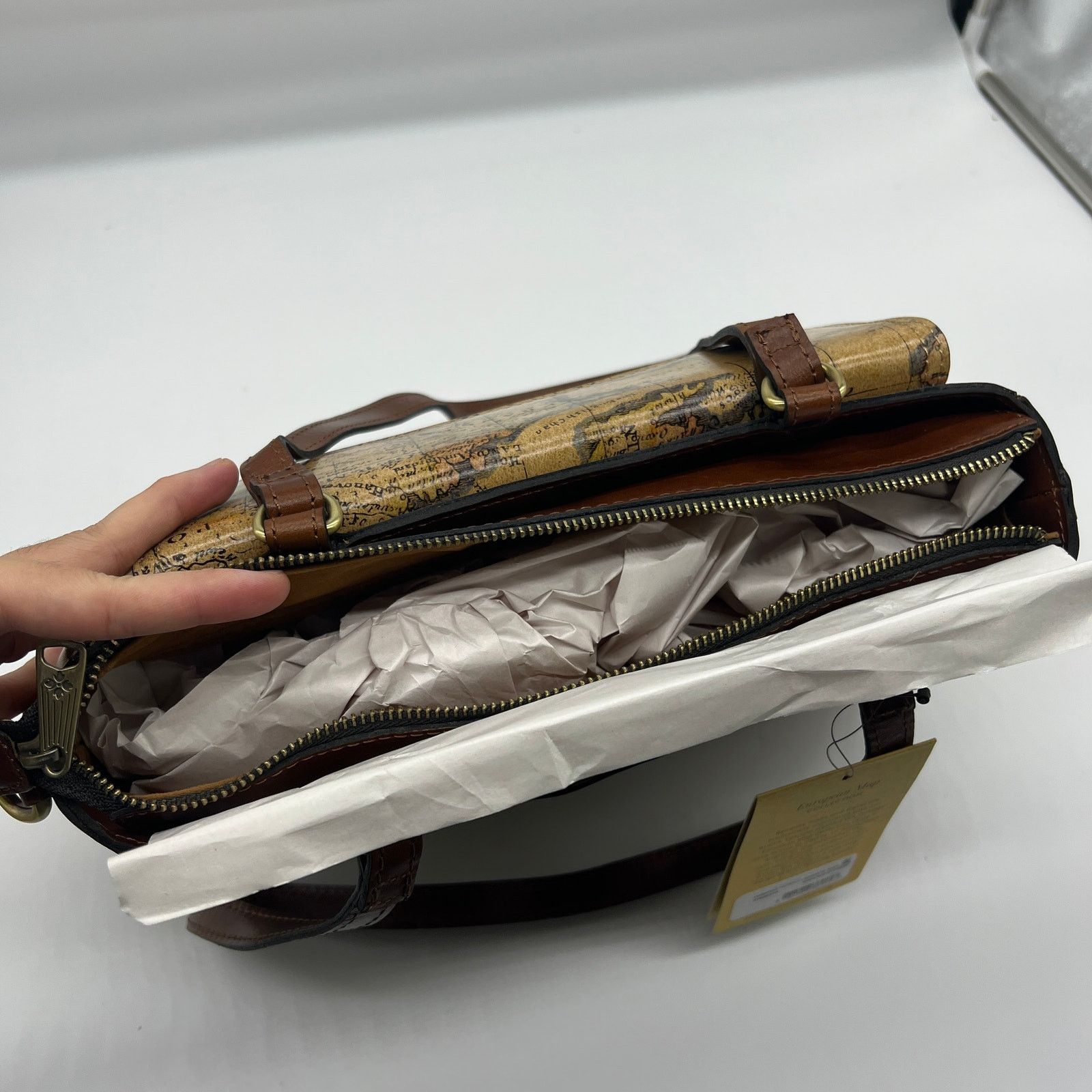 Other Patricia Nash Leather Rosetti Satchel Crossbody Size ONE SIZE - 3 Thumbnail