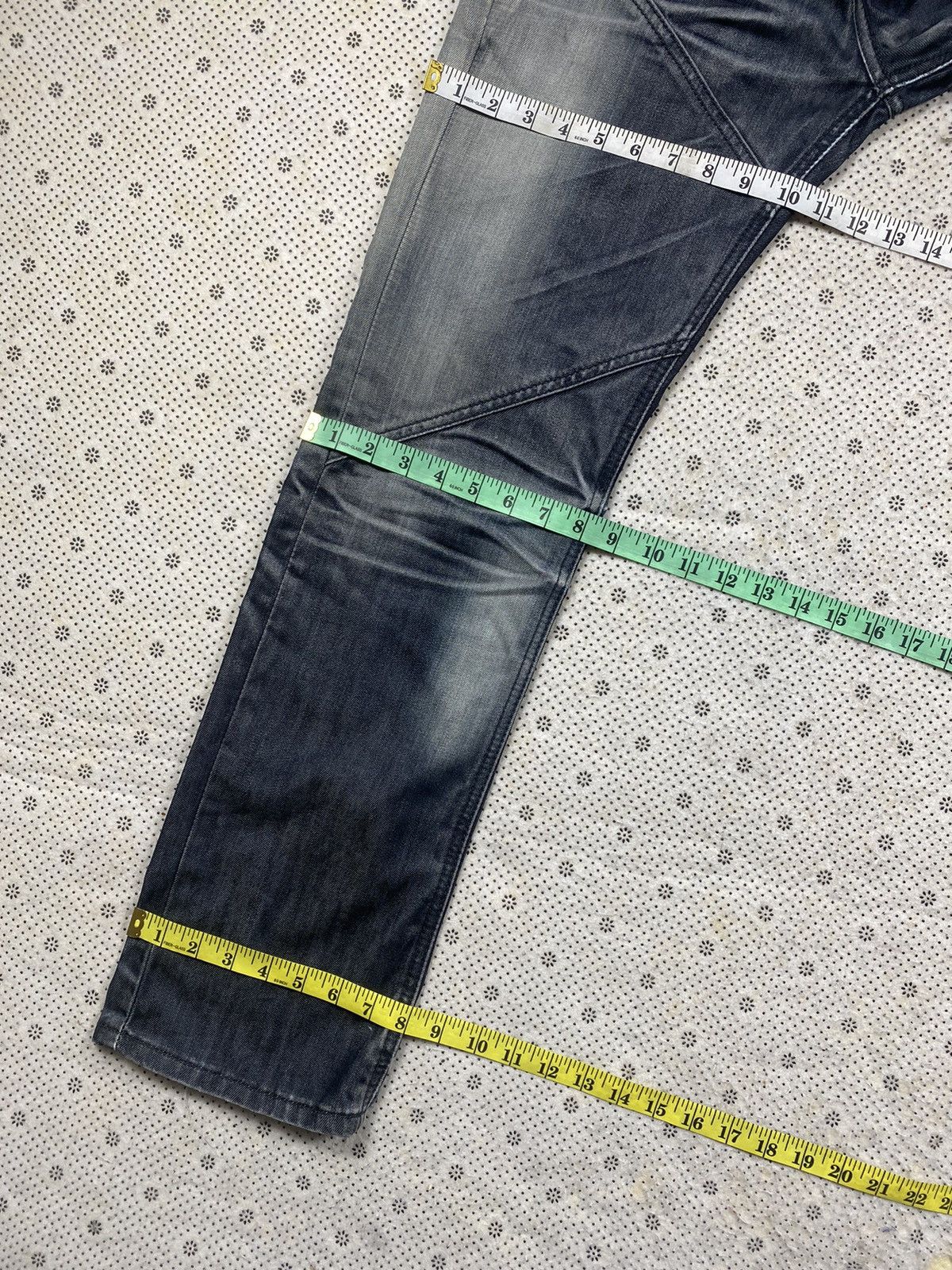 G-Star Extremely Patina Look Aysmetrical Denim By G Star Size US 35 - 5 Thumbnail
