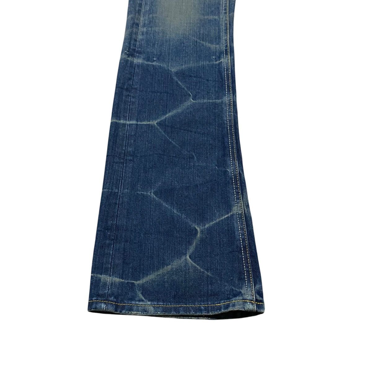 Japanese Brand LEE x MIDAS Machiavel Denim Flare Jeans Size US 30 / EU 46 - 8 Thumbnail