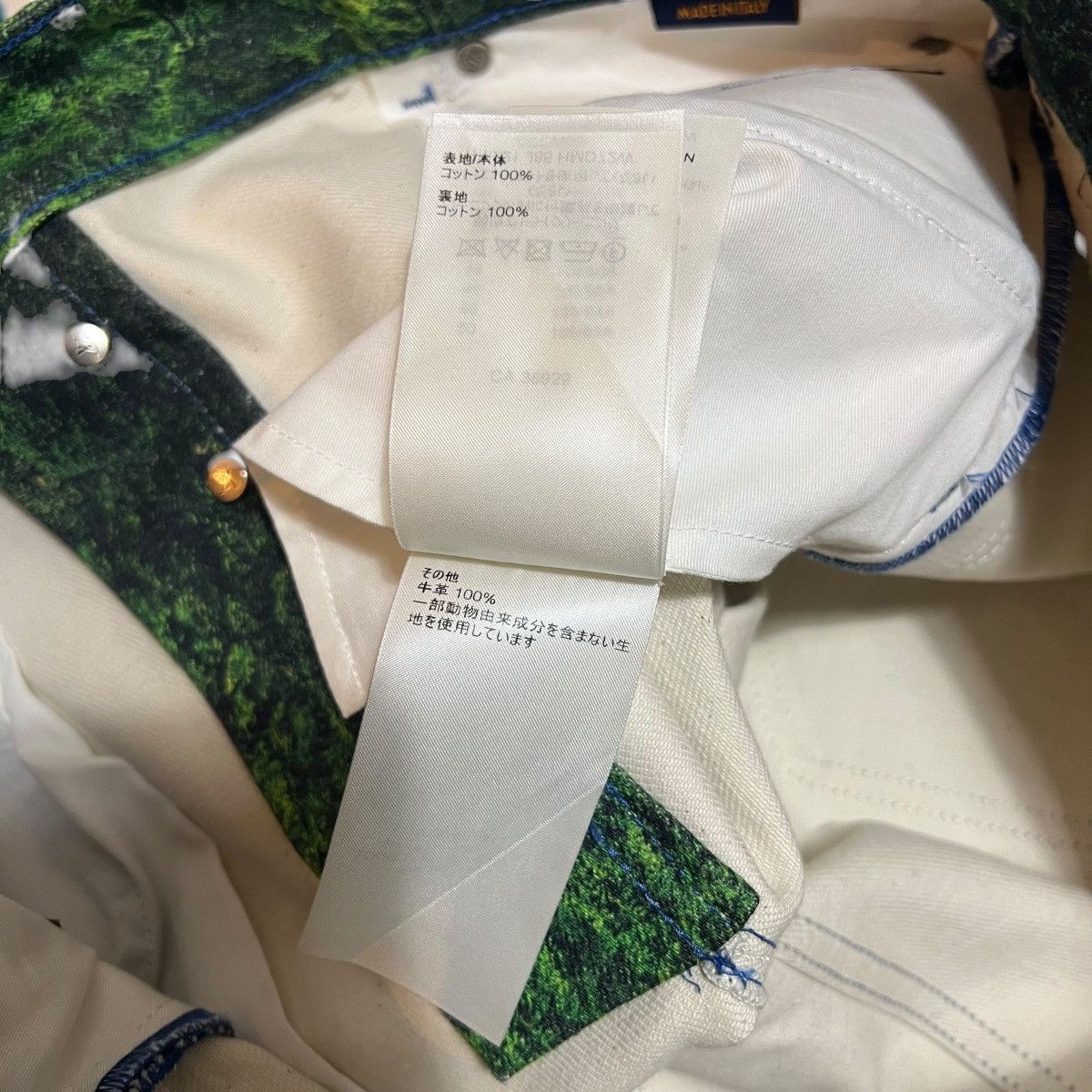 Louis Vuitton LOUIS VUITTON × VIRGIL ABLOH 2022SS LANDSCAPE DENIM PANTS Size US 31 - 11 Thumbnail