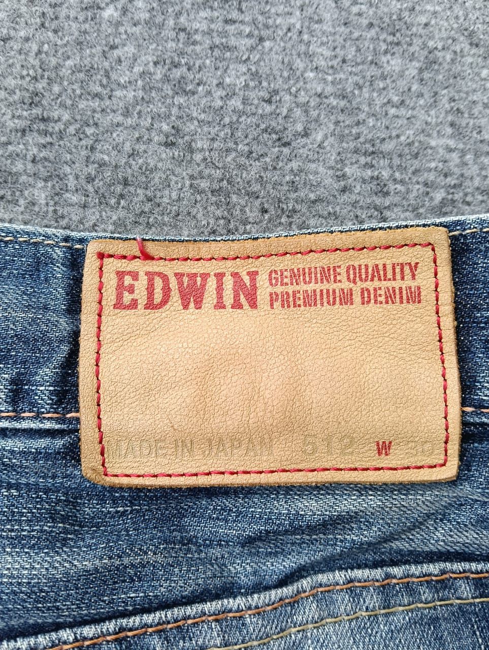 Edwin 🔥Hot EDWIN 512 Bootcut Denim Jeans - Japanese Vintage Wash. Size US 31 - 10 Thumbnail