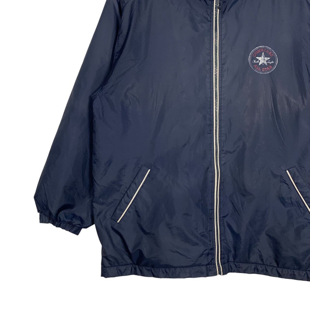 Converse Vintage 90's CONVERSE Big Logo Light Jacket #2787-C126 Size US S / EU 44-46 / 1 - 8 Thumbnail