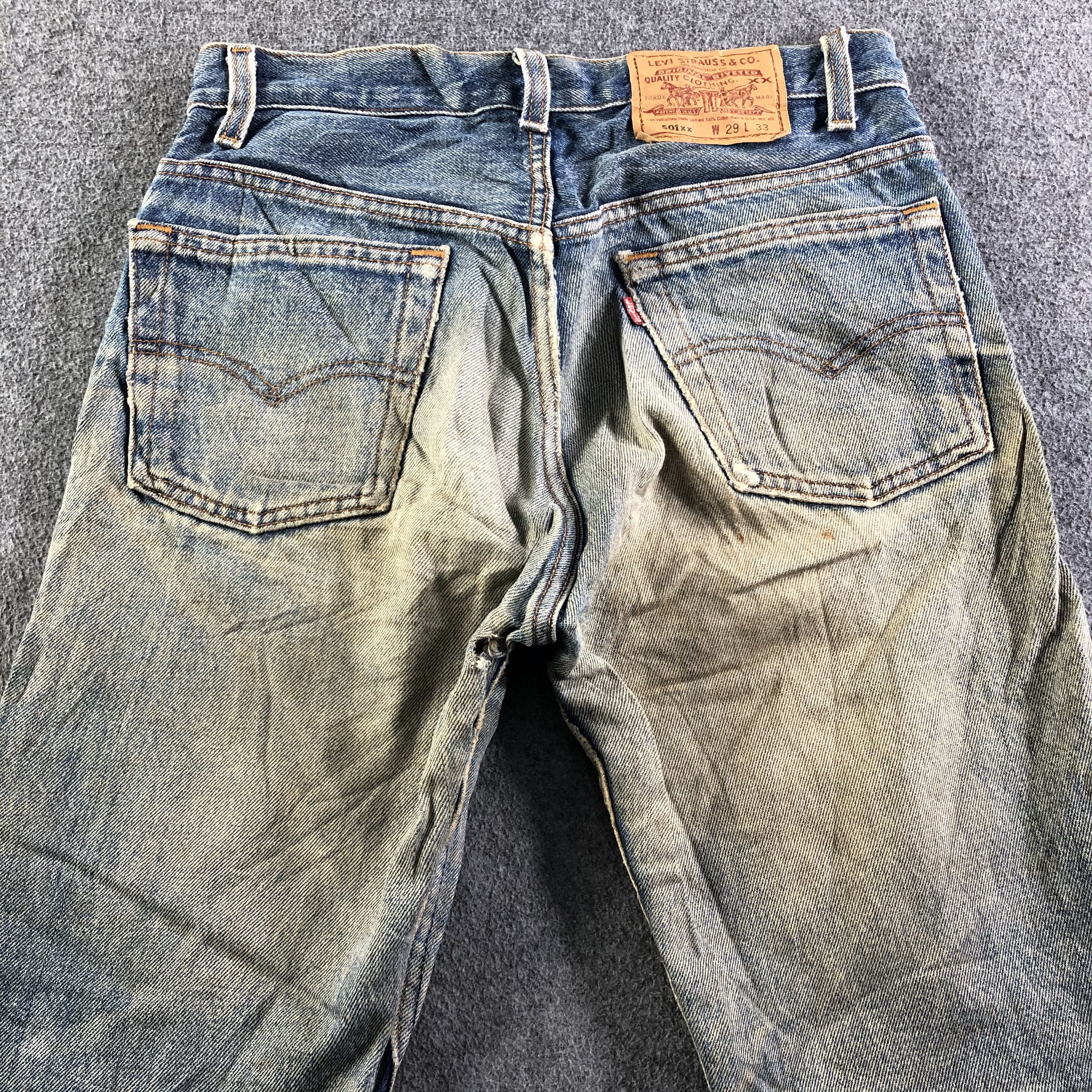 Levi's 90s Vintage Levis 501 Jeans-J3977 Size US 29 - 4 Thumbnail