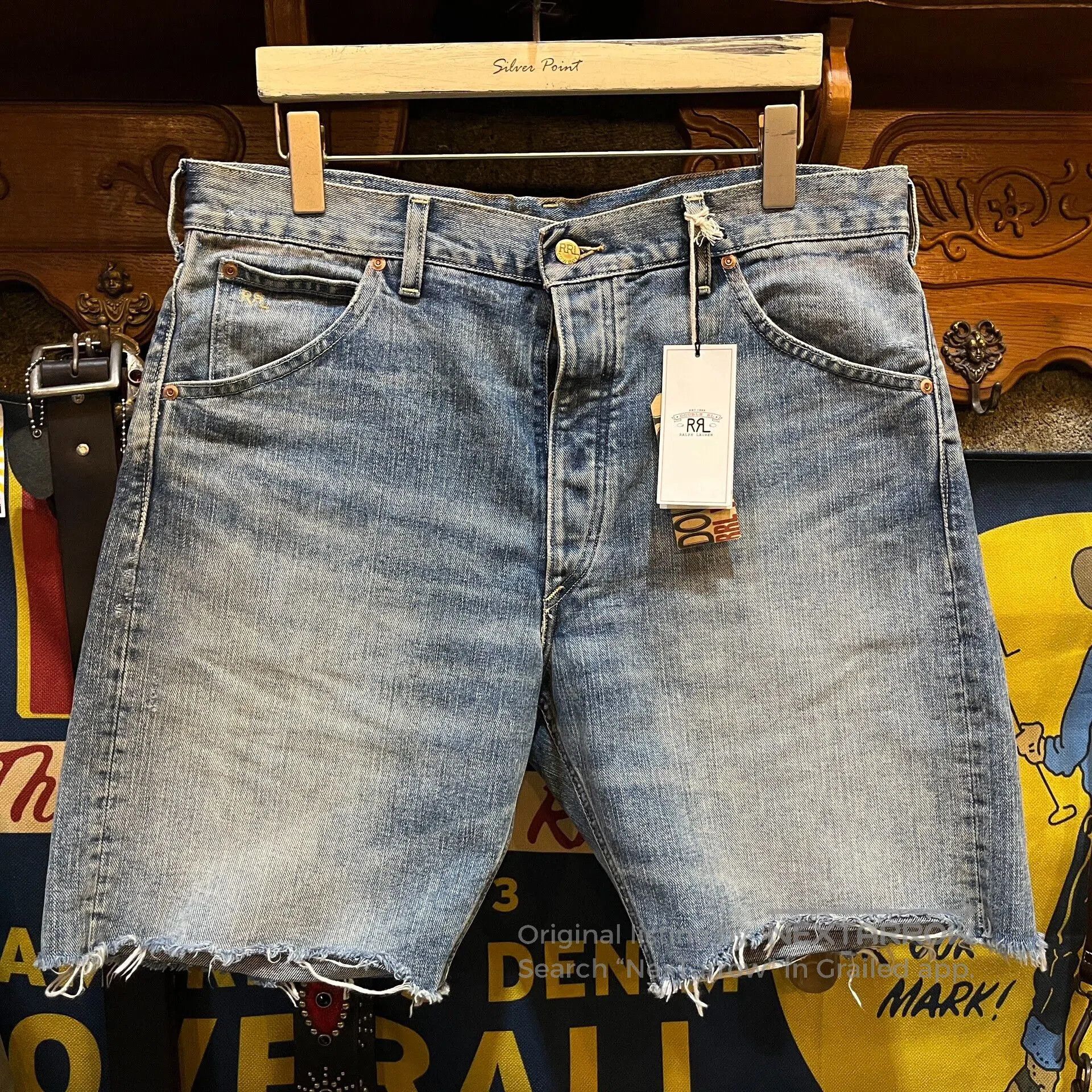 RRL Ralph Lauren new rrl denim shorts by ralph lauren. Size US 34 / EU 50 - 1 Thumbnail