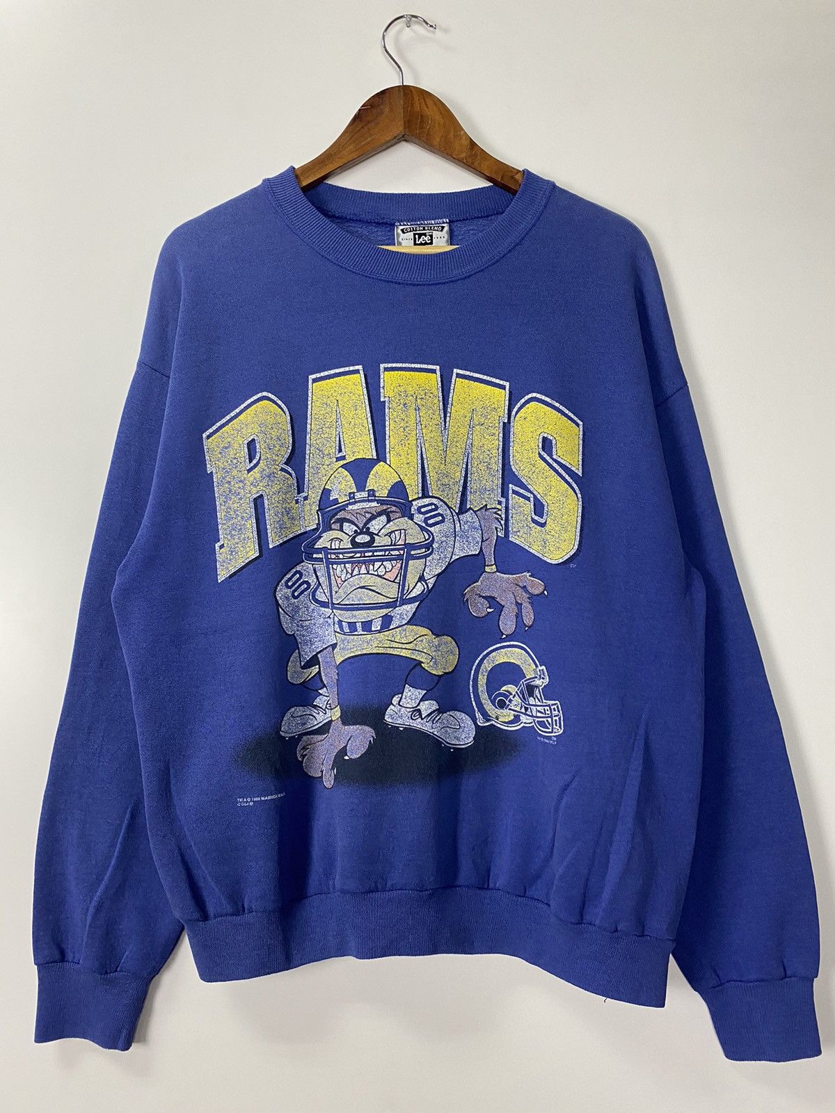 Cartoon Network × Vintage Vintage 1996 Tazmania NBA sweatshirt Size US L / EU 52-54 / 3 - 3 Thumbnail