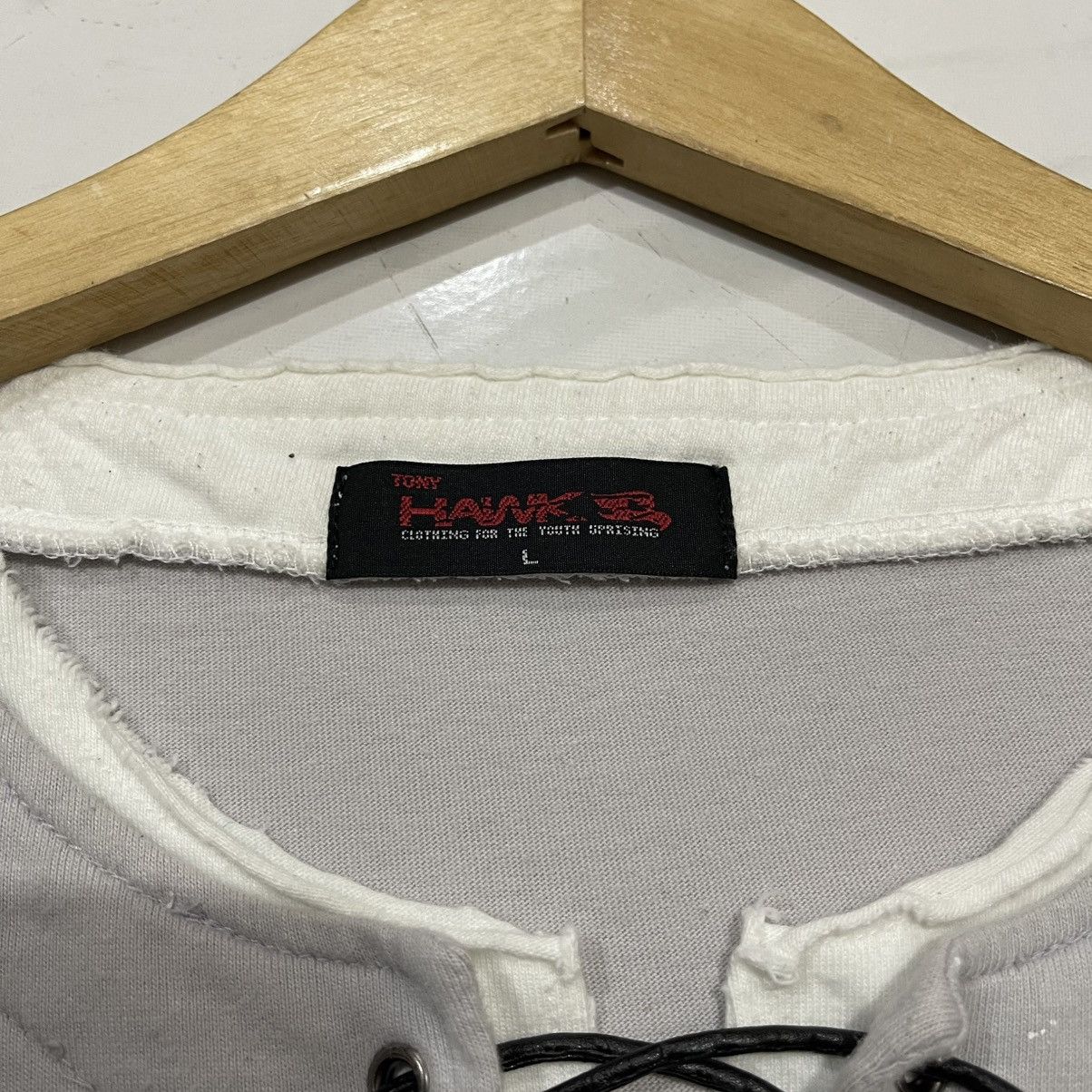 Tony Hawk Y2k Tony hawk skateboard double collar tee Size US L / EU 52-54 / 3 - 7 Thumbnail