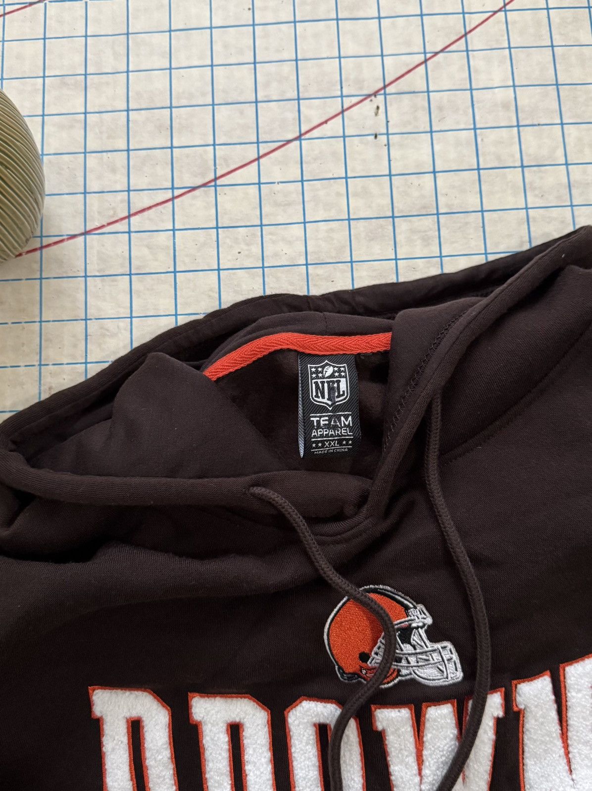 NFL NWOT NFL Team Apparel Cleveland Browns Hoodie Size XXL Mens Size US XXL / EU 58 / 5 - 5 Thumbnail