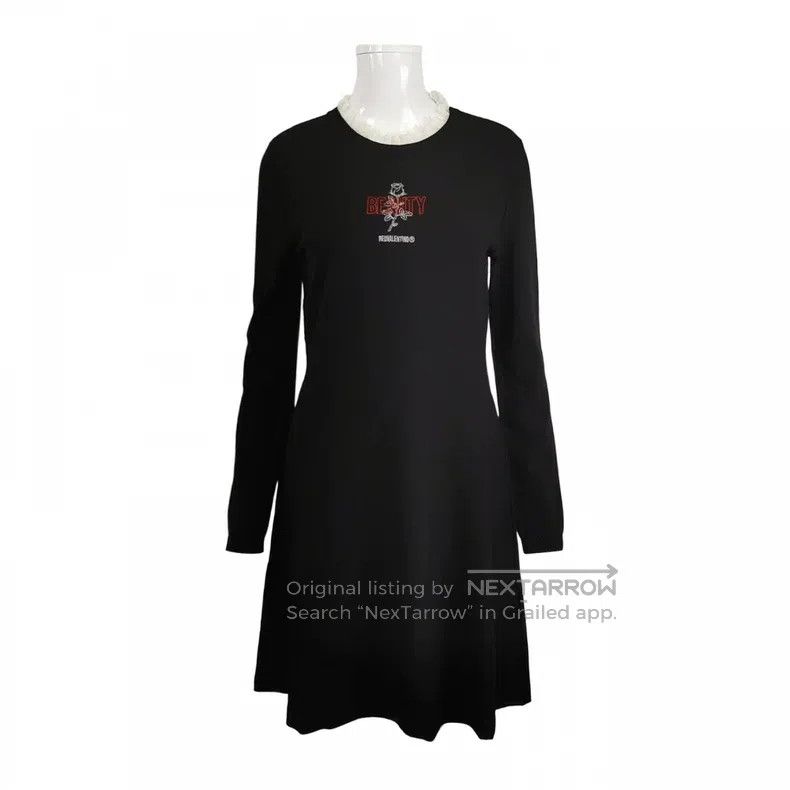 Valentino Valentino Floral pattern letter logo crew neck long-sleeve Size L / US 10 / IT 46 - 1 Thumbnail