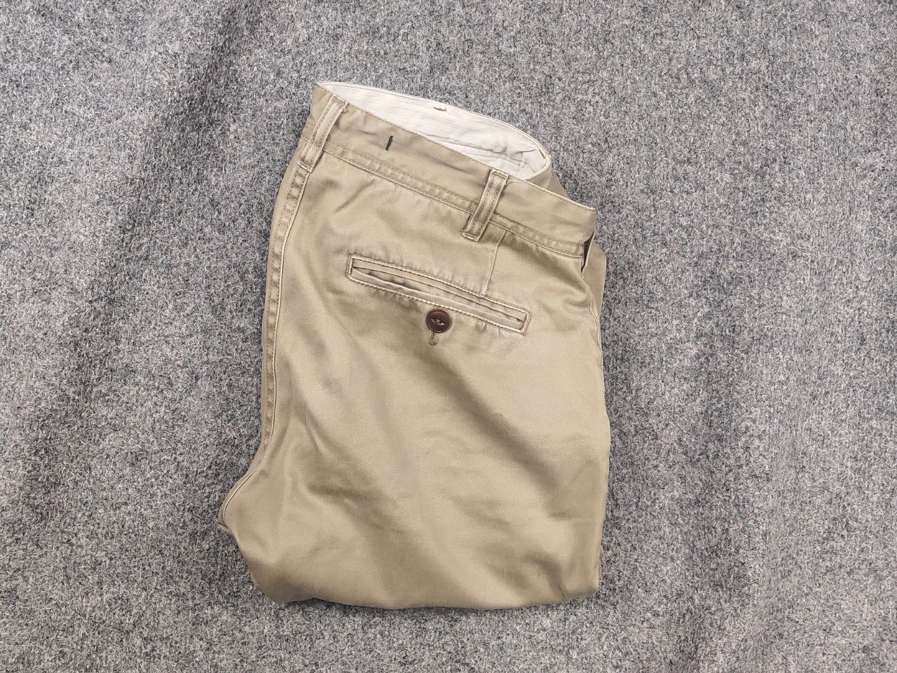 Scarti-Lab Scarti lab Design Canvas Trouser Straight Pants Vintage Size US 31 - 1 Thumbnail