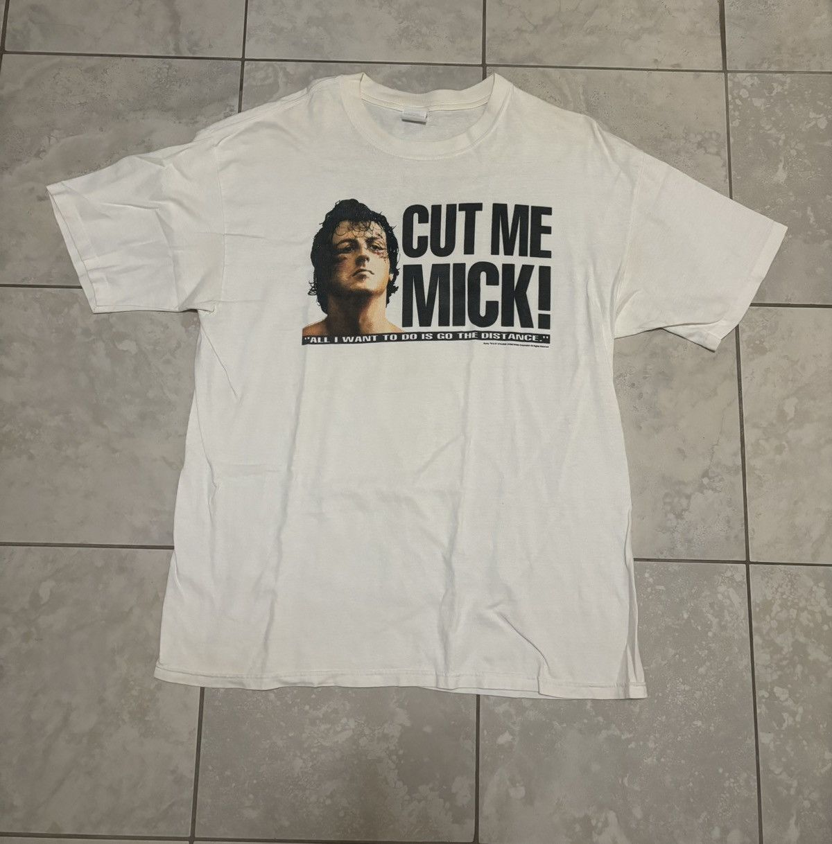Vintage rare vintage Rocky Sylvester Stallone boxing movie t shirt Size US XL / EU 56 / 4 - 1 Thumbnail