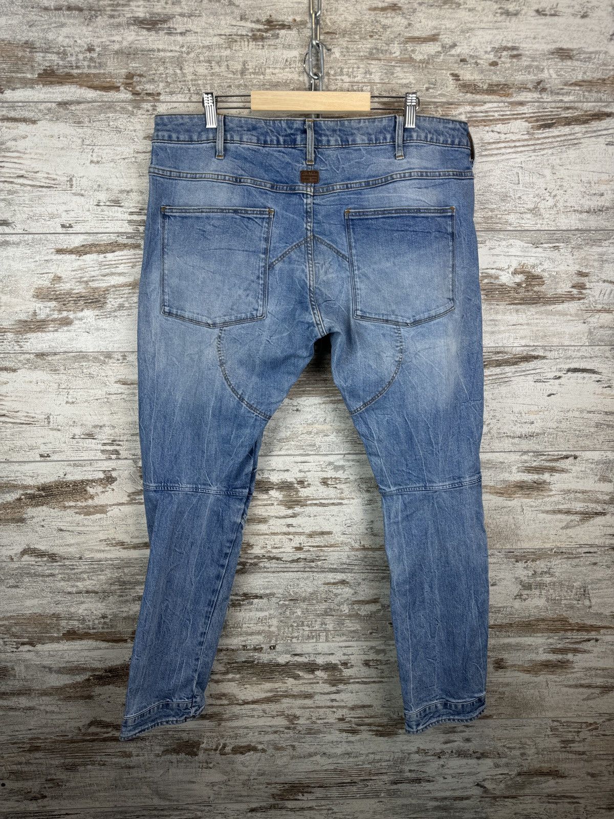 G-Star × Vintage Mens G Star Raw 5620 3D SLIM cargo pants jeans denim Size US 38 / EU 54 - 10 Thumbnail