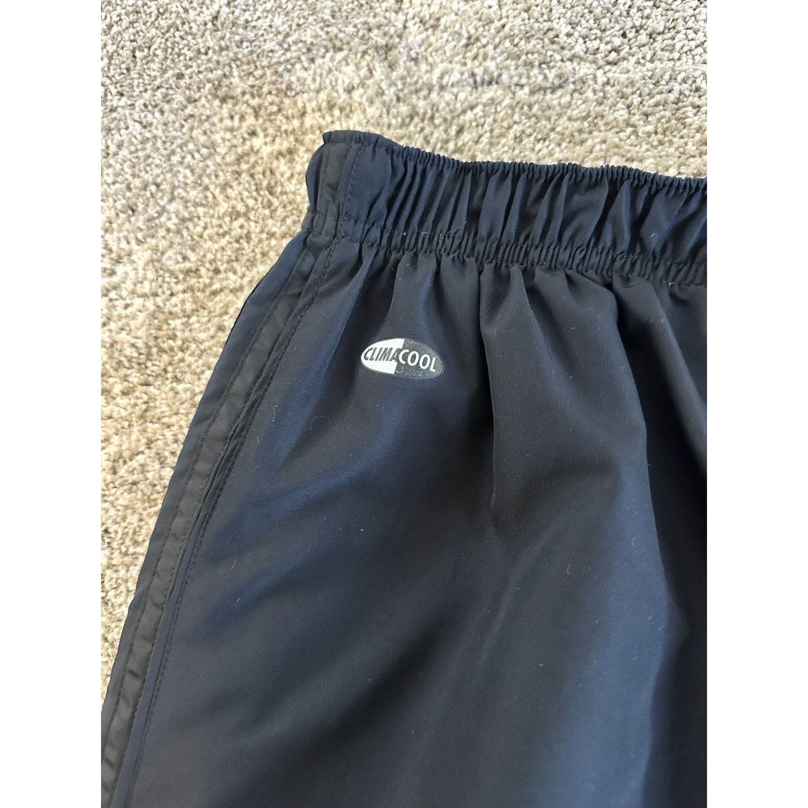 Adidas Vintage Y2K Adidas Pants Men Medium Black Windbreaker Size US 31 - 10 Thumbnail