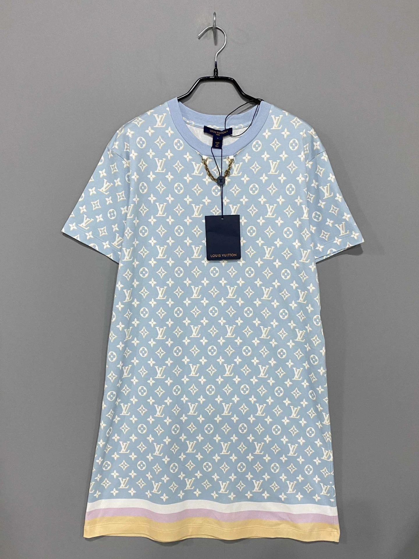 Louis Vuitton LV Monogram print chain dress L Size L / US 10 / IT 46 - 2 Thumbnail